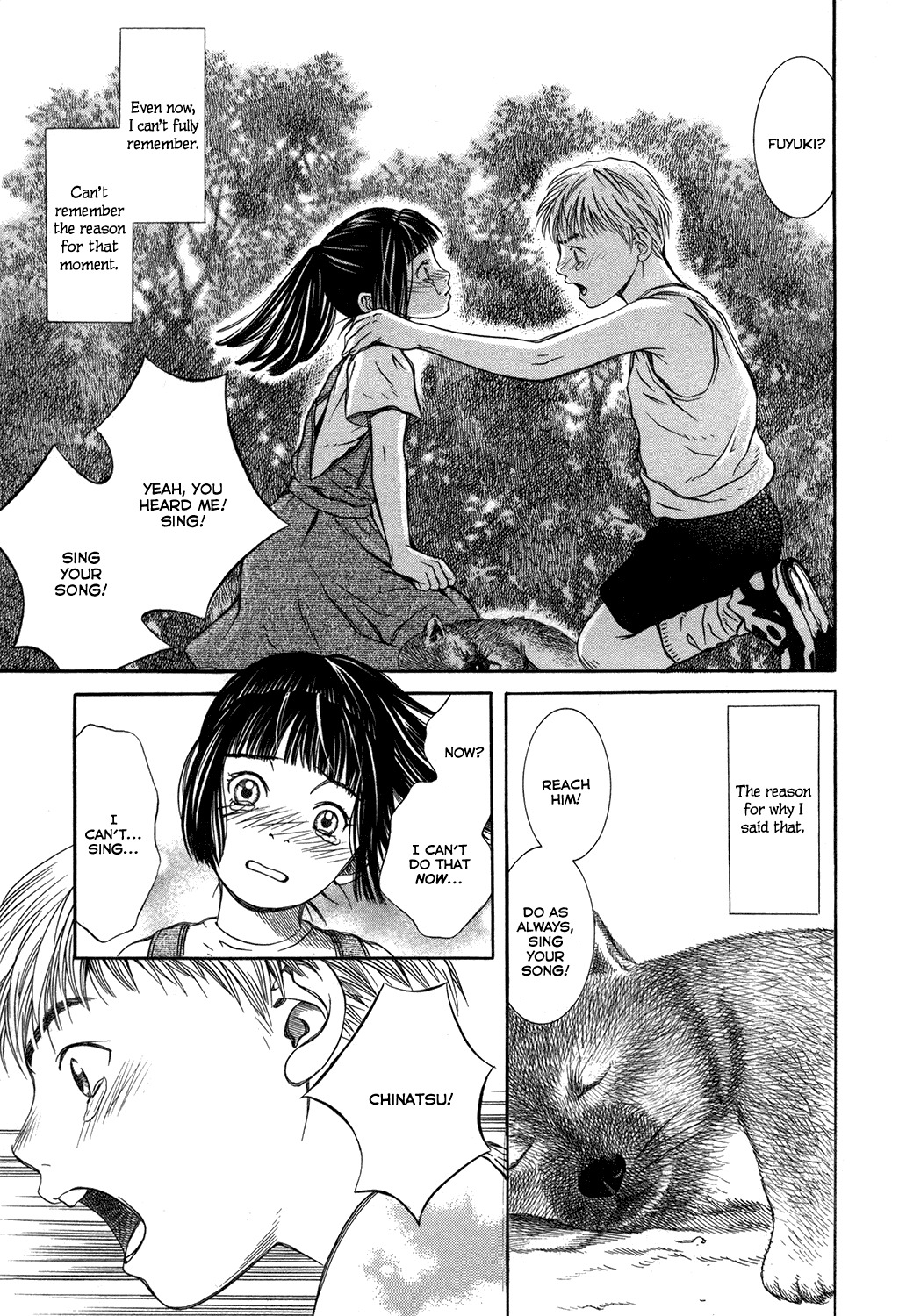 Chinatsu no Uta Chapter 4 page 15 - Chapter 4: Puppy