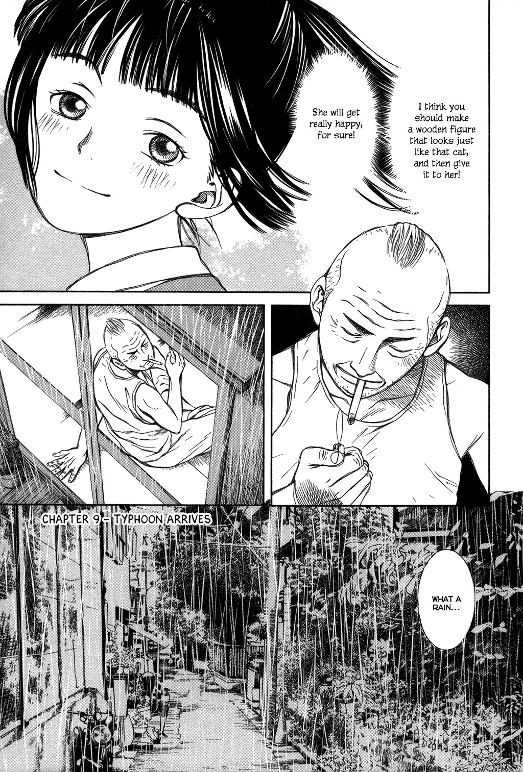 Chinatsu no Uta Chapter 9 page 1 - Chapter 9: Typhoon Arrives