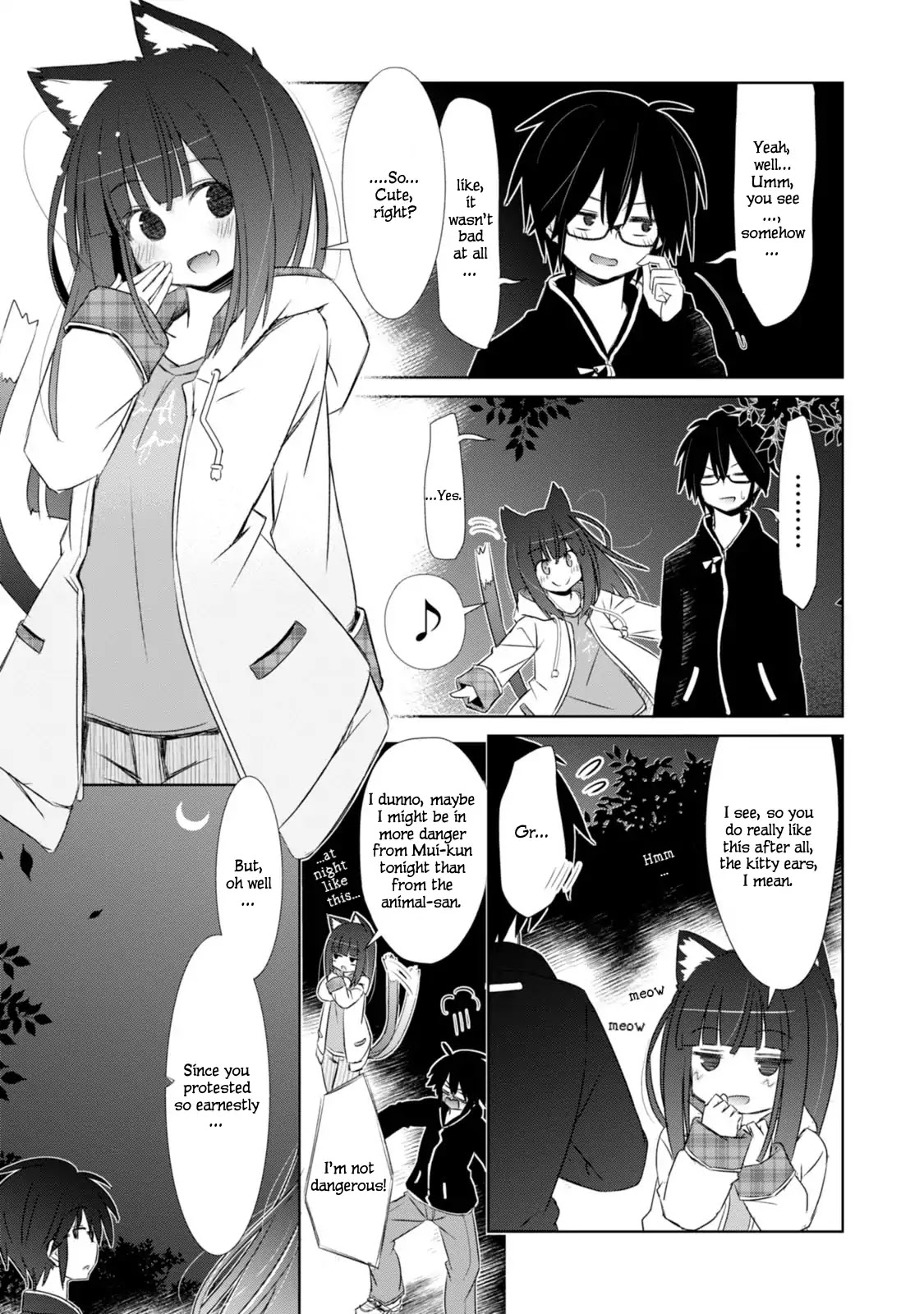 ChinChin KemoKemo Chapter 2 page 24 - Chapter 2: Kinjyo no Miko-san ga Yaseizenkaisigite Tenioenai Hanashi "The Story of Neighborhood Shrine Maiden Who Became Impossible to Handle by Becoming Animalistic."