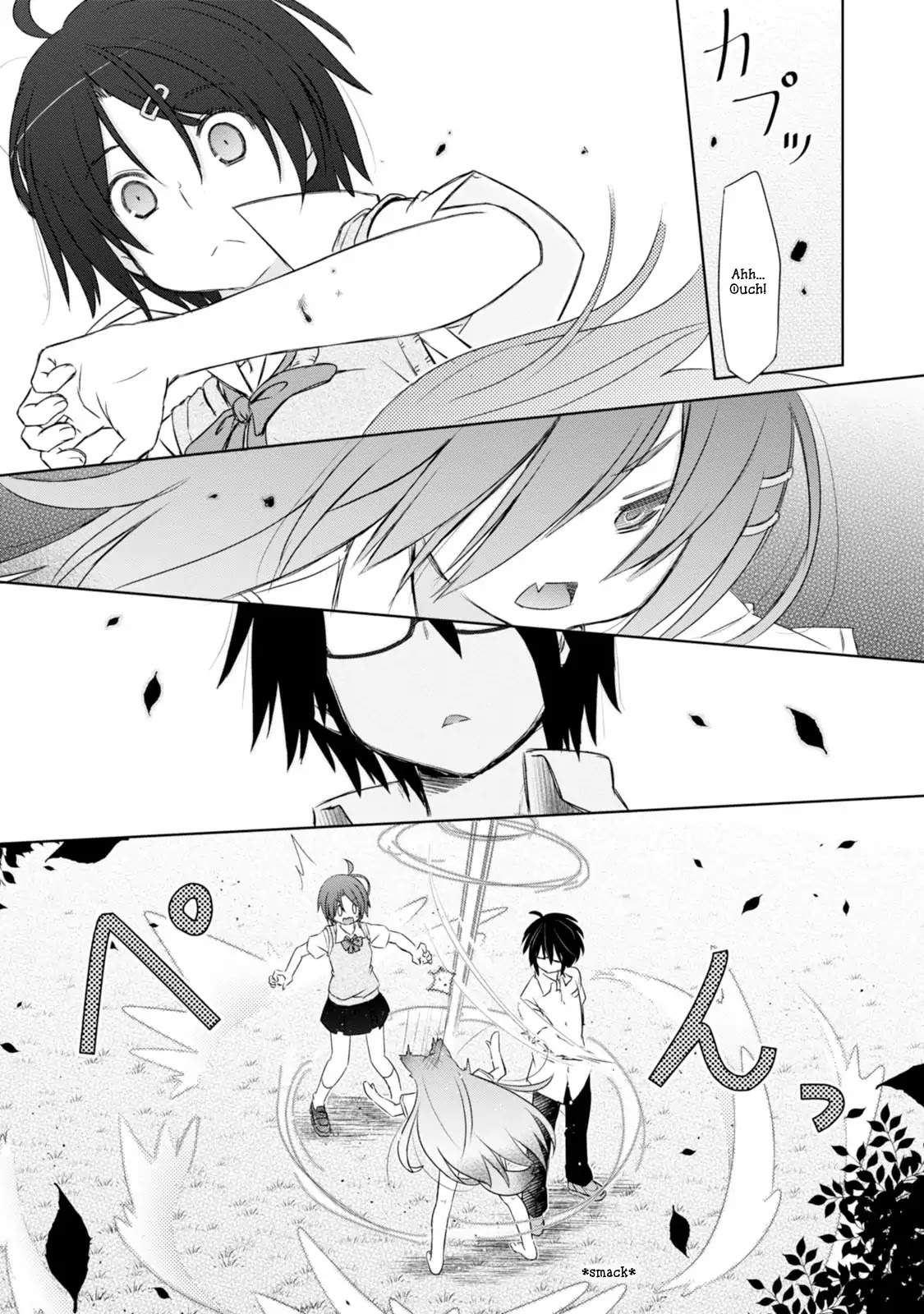 ChinChin KemoKemo Chapter 3 page 14 - Chapter 3: Classmate no Hentai Megane ga Joshichuugakusei wo Shitsukeru Hanashi "The Story of How a Bespectacled Hentai Classmate Trained a Middle School Girl."