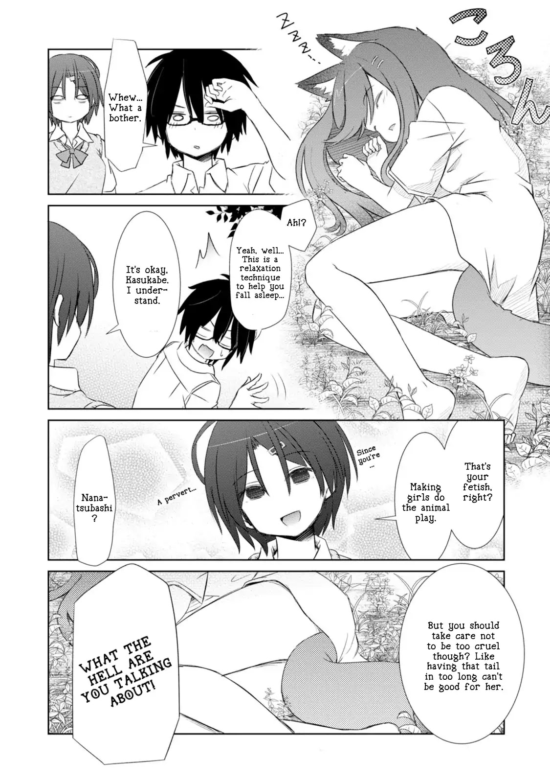 ChinChin KemoKemo Chapter 3 page 19 - Chapter 3: Classmate no Hentai Megane ga Joshichuugakusei wo Shitsukeru Hanashi "The Story of How a Bespectacled Hentai Classmate Trained a Middle School Girl."