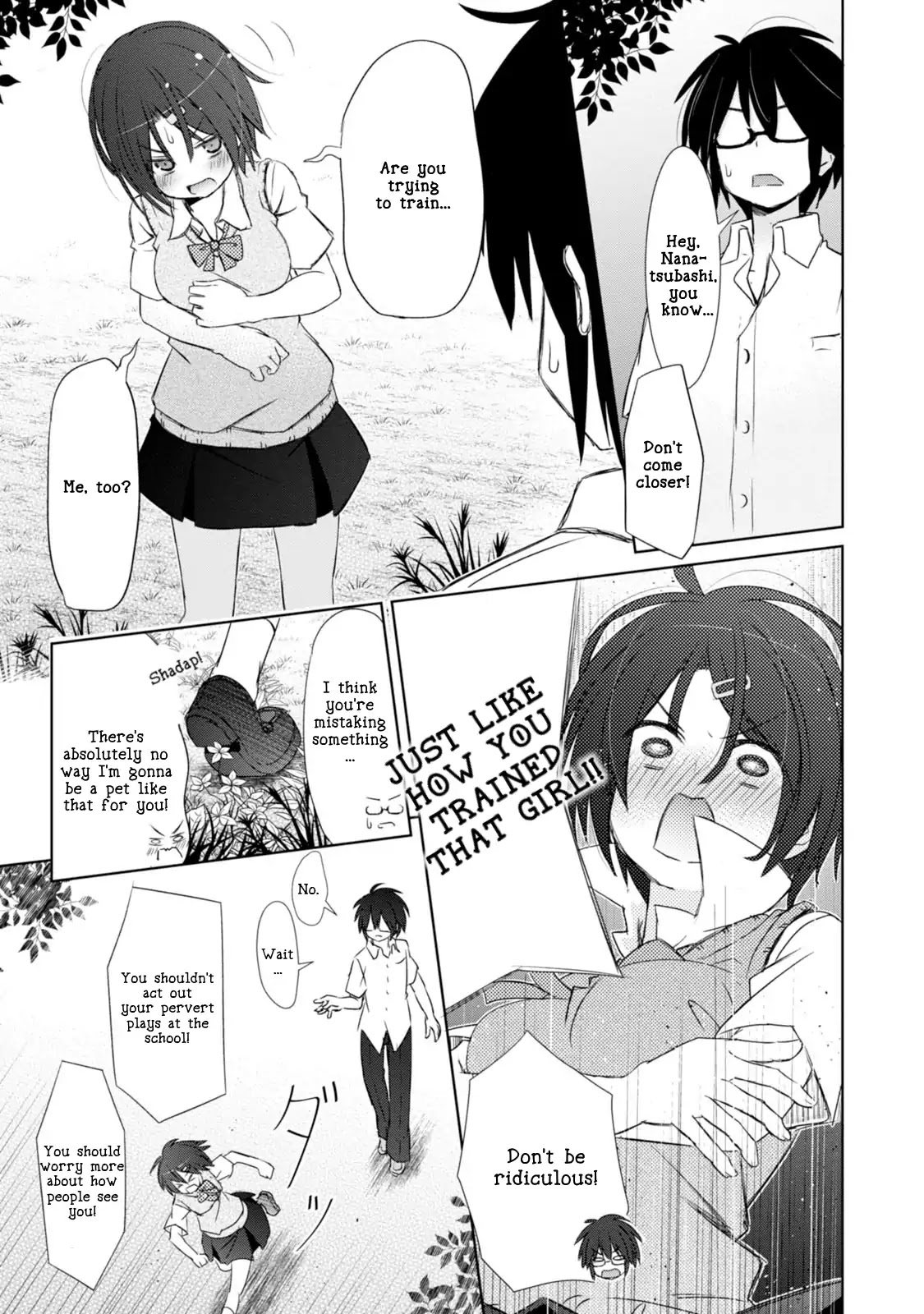 ChinChin KemoKemo Chapter 3 page 20 - Chapter 3: Classmate no Hentai Megane ga Joshichuugakusei wo Shitsukeru Hanashi "The Story of How a Bespectacled Hentai Classmate Trained a Middle School Girl."