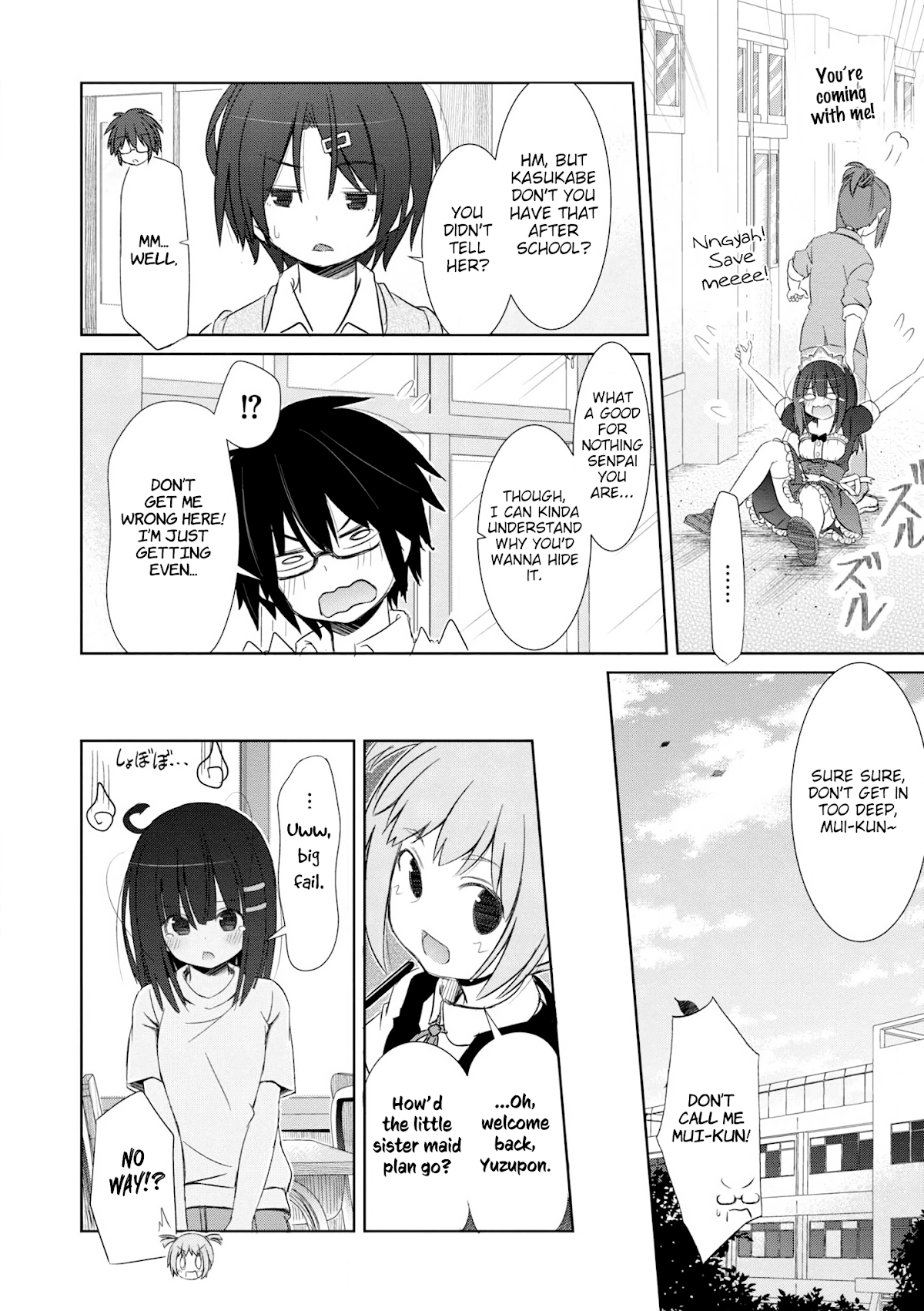 ChinChin KemoKemo Chapter 7 page 13 - Chapter 7: The Story of my Miko Childhood Friend who is also my School Kouhai becoming my Little Sister and Maid
