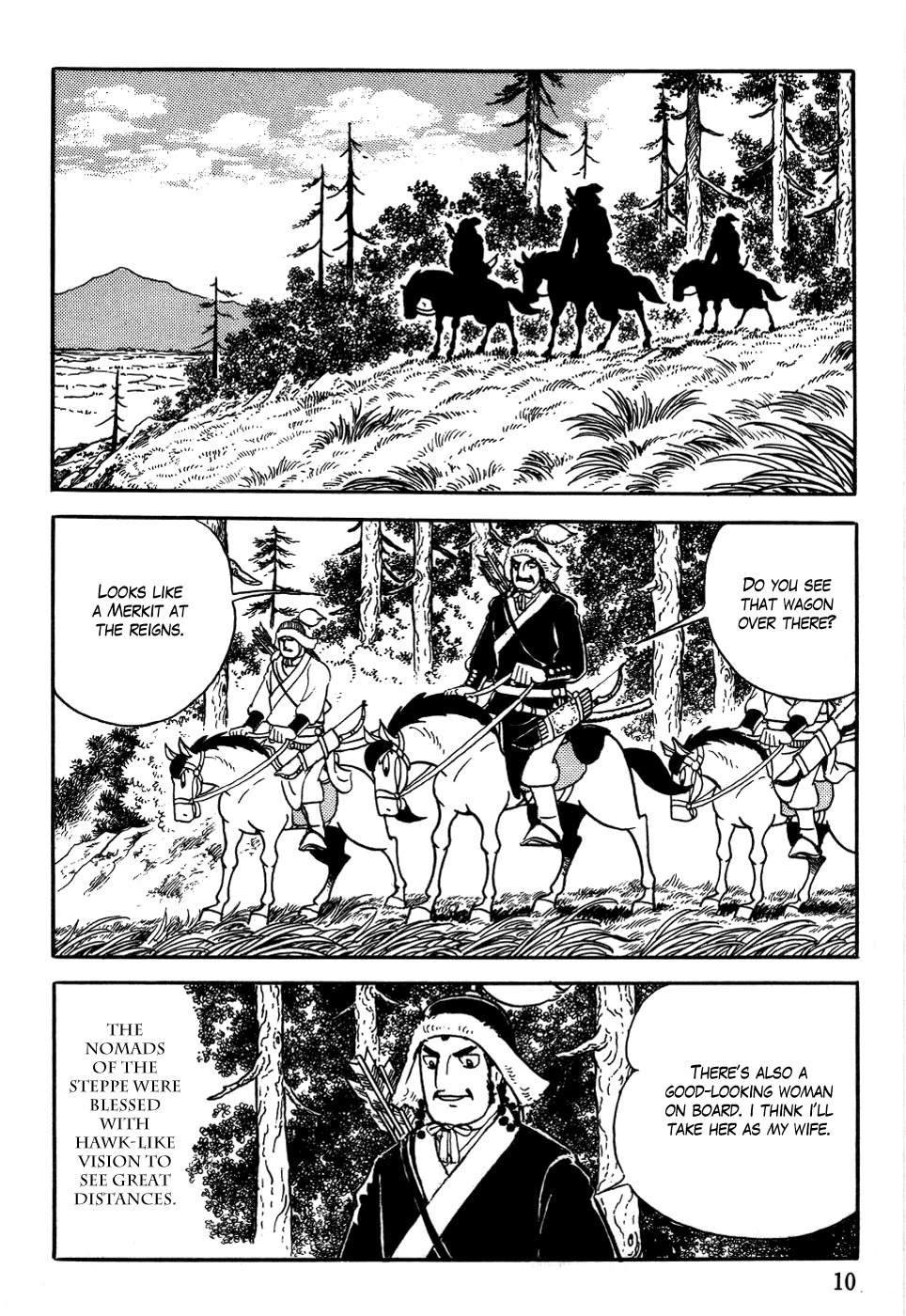 Chinggis Khan Chapter 1 page 11 - Chapter 1: Birth of Temuchin