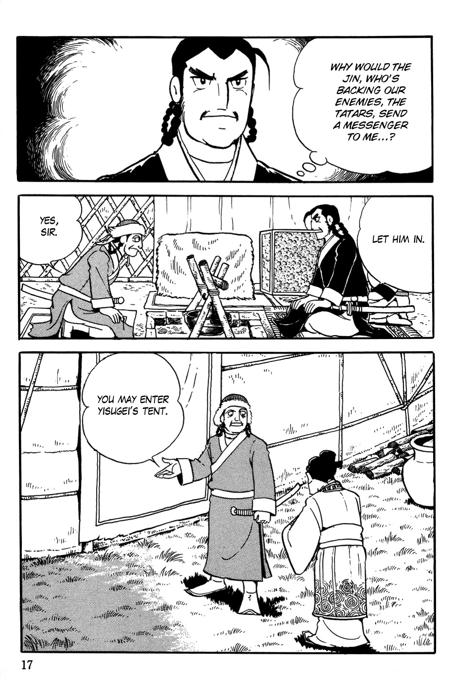 Chinggis Khan Chapter 1 page 18 - Chapter 1: Birth of Temuchin
