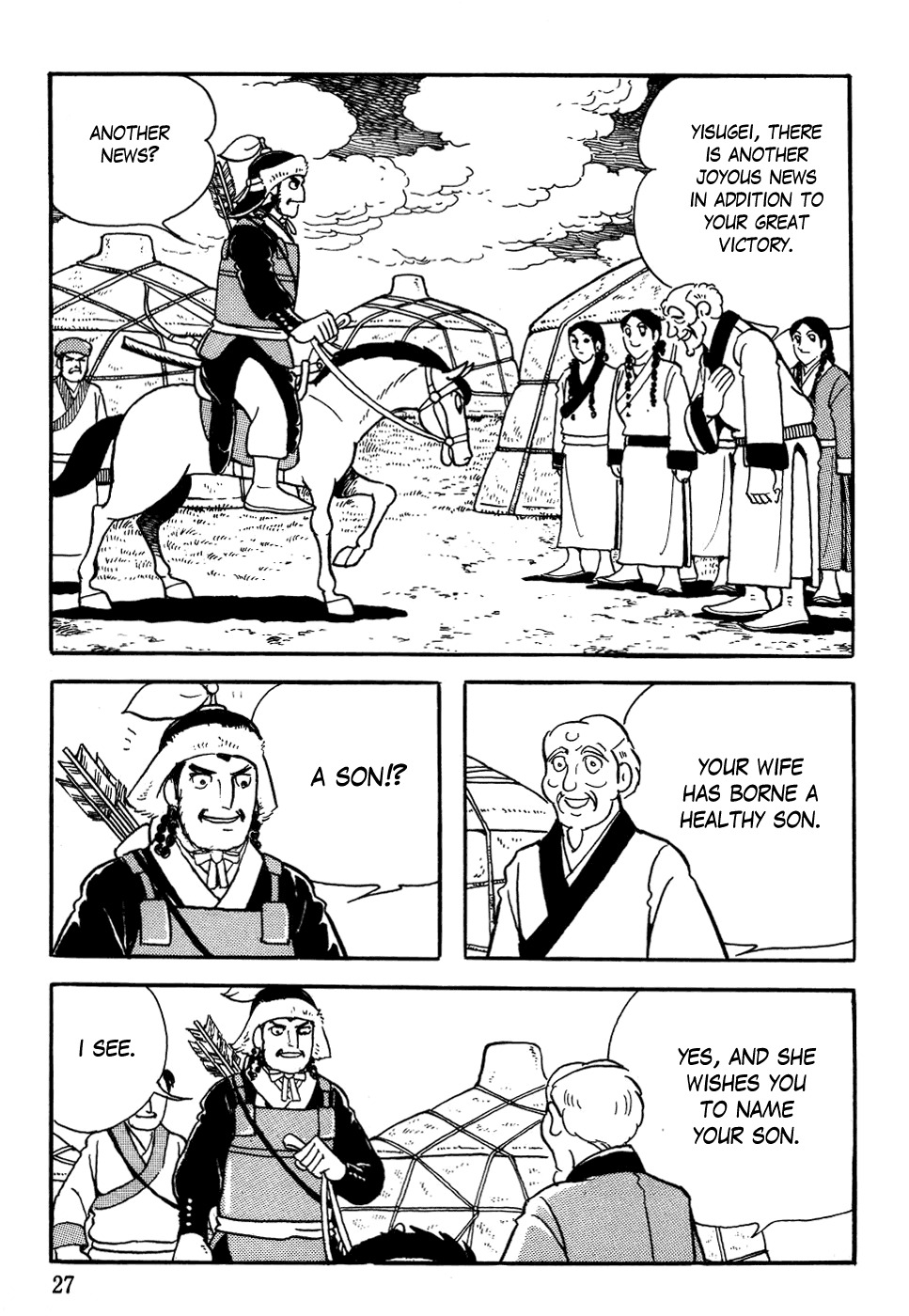 Chinggis Khan Chapter 1 page 28 - Chapter 1: Birth of Temuchin