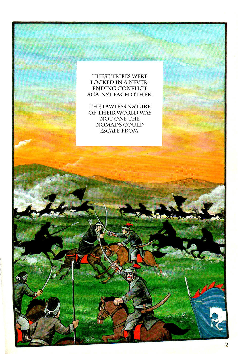 Chinggis Khan Chapter 1 page 4 - Chapter 1: Birth of Temuchin