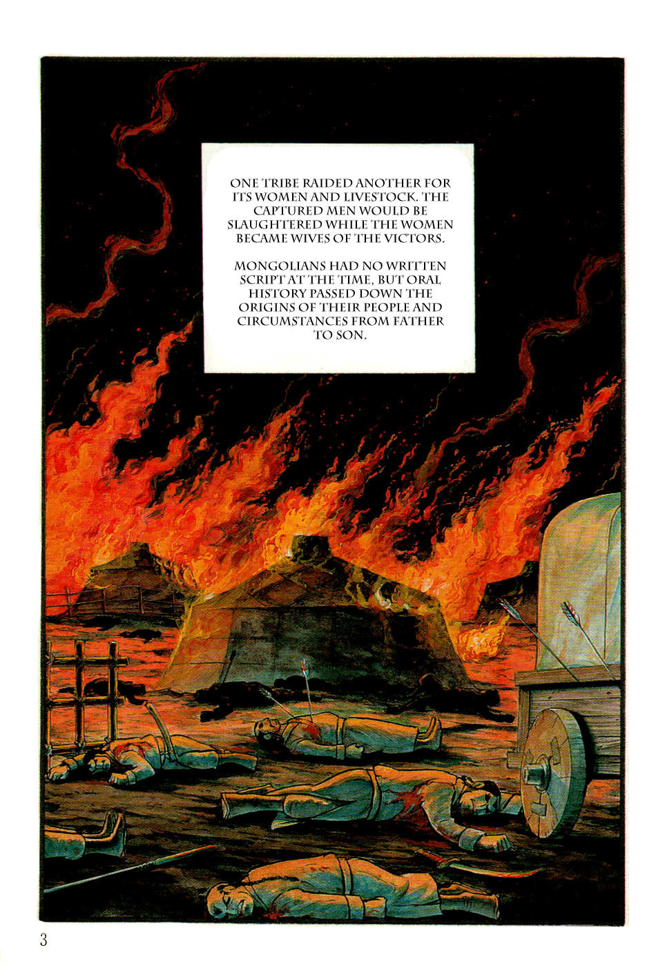 Chinggis Khan Chapter 1 page 5 - Chapter 1: Birth of Temuchin