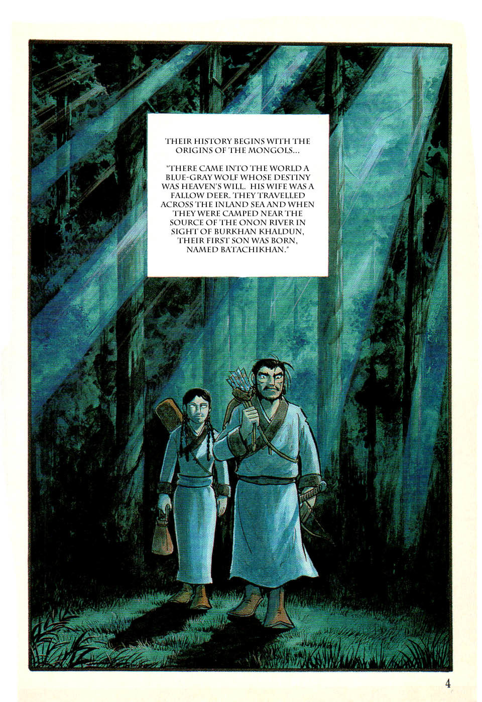 Chinggis Khan Chapter 1 page 6 - Chapter 1: Birth of Temuchin