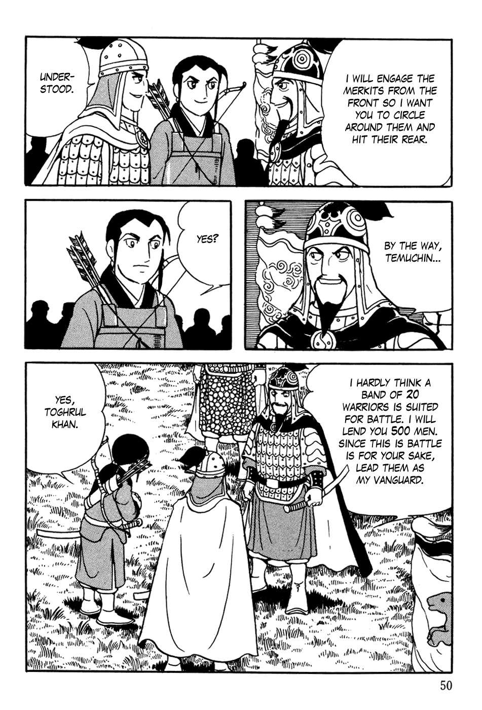 Chinggis Khan Chapter 10 page 4 - Chapter 10: Defeat of the Merkits