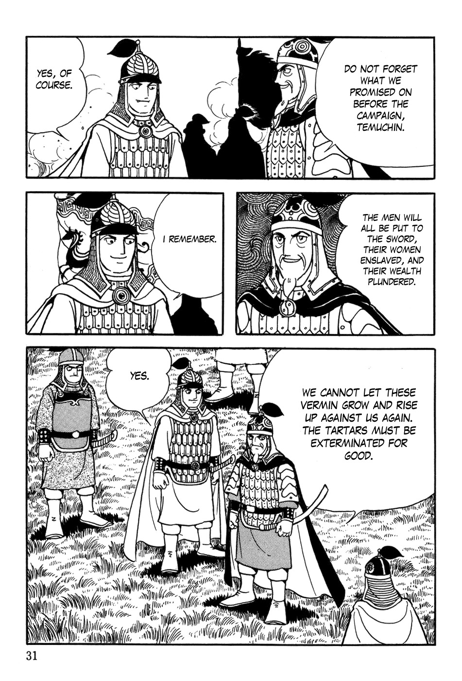 Chinggis Khan Chapter 17 page 32 - Chapter 17: Exterminated Tribe