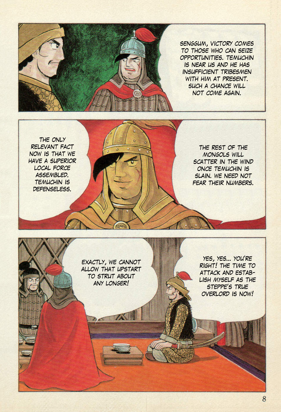 Chinggis Khan Chapter 25 page 10 - Chapter 25: Battle of Kalakalzhit Desert