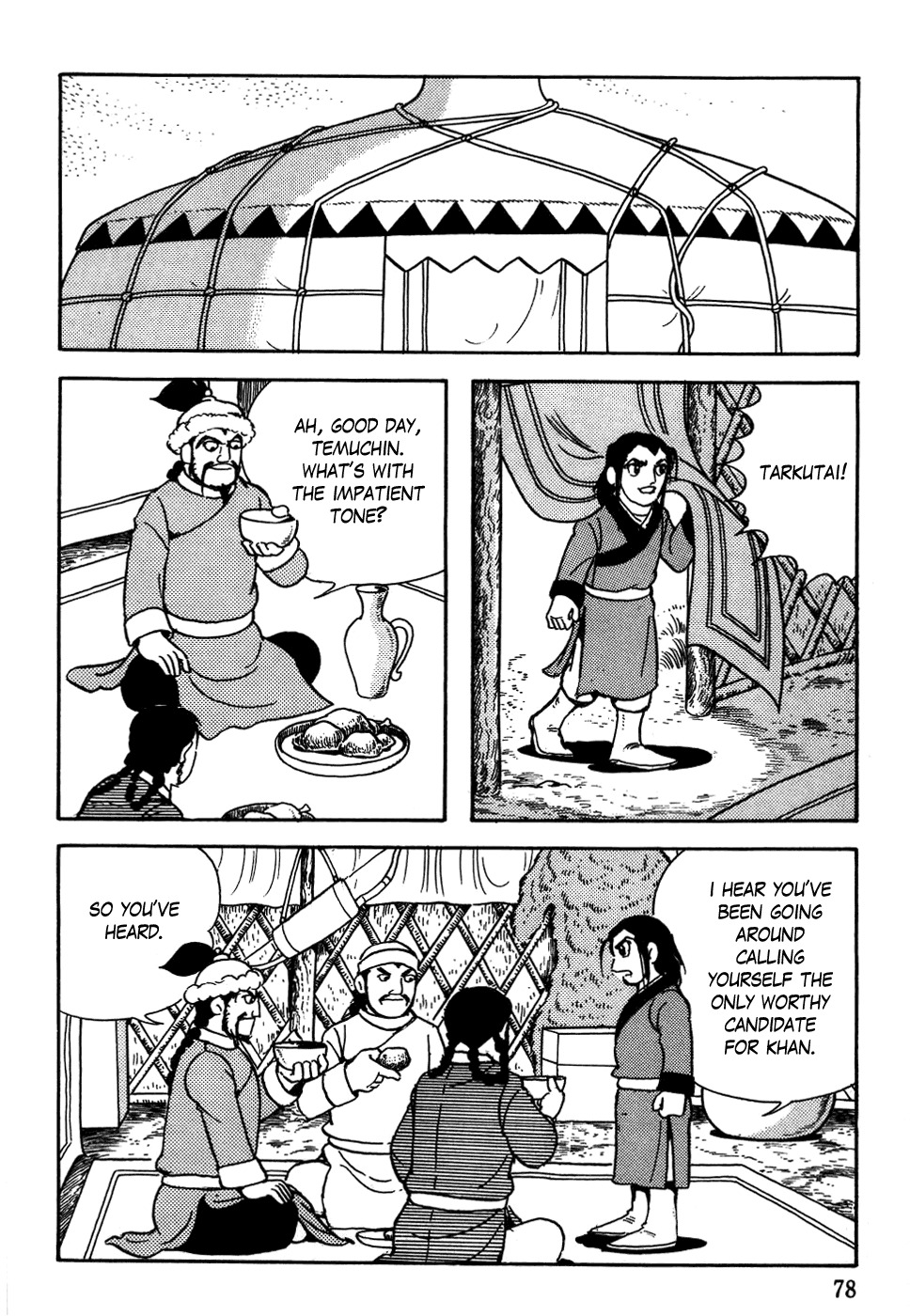 Chinggis Khan Chapter 3 page 10 - Chapter 3: The Abandoned Family