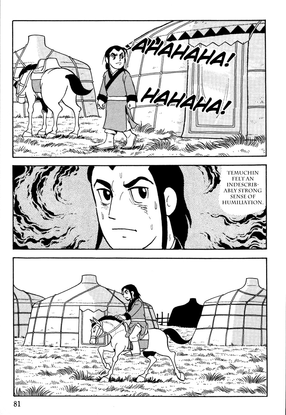 Chinggis Khan Chapter 3 page 13 - Chapter 3: The Abandoned Family