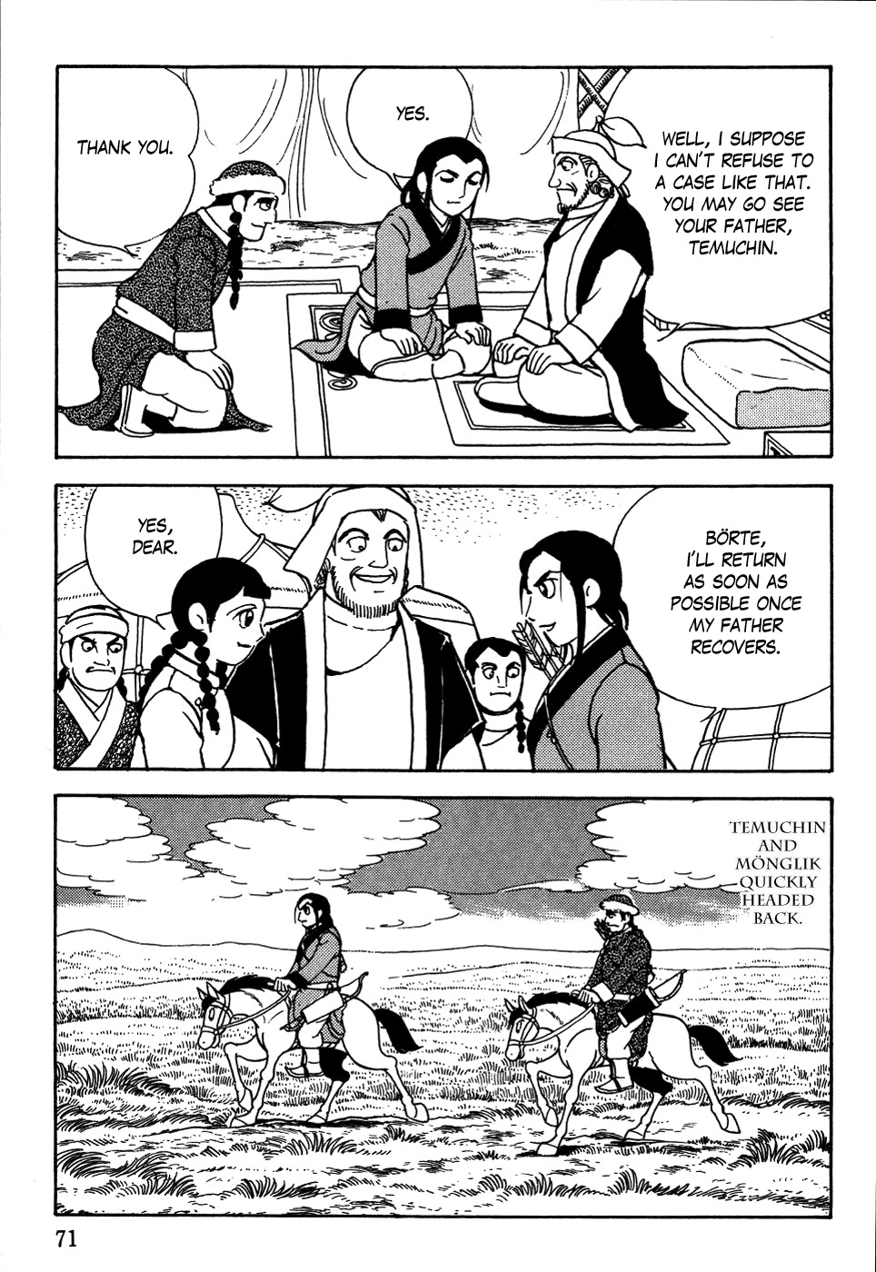 Chinggis Khan Chapter 3 page 3 - Chapter 3: The Abandoned Family