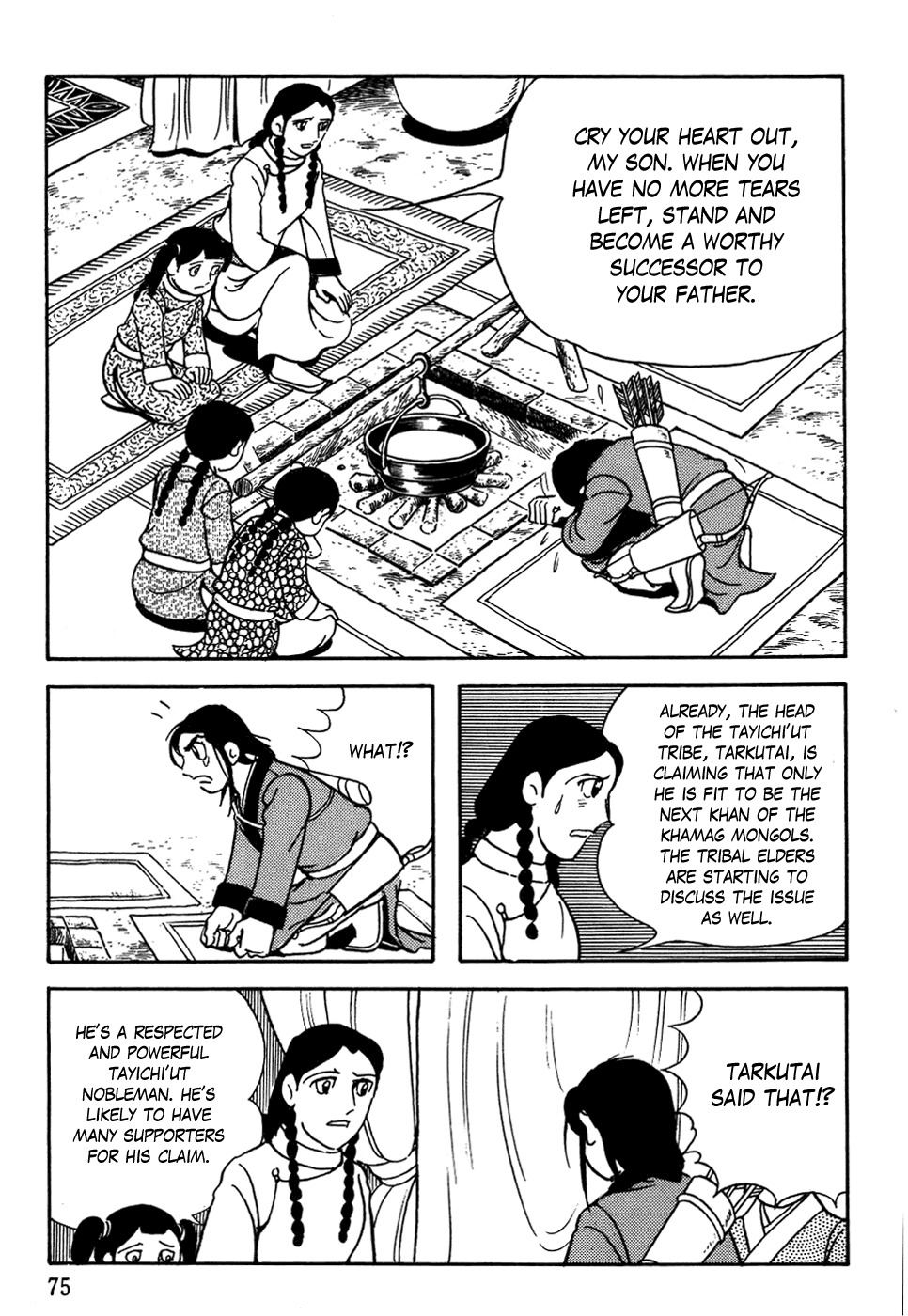Chinggis Khan Chapter 3 page 7 - Chapter 3: The Abandoned Family