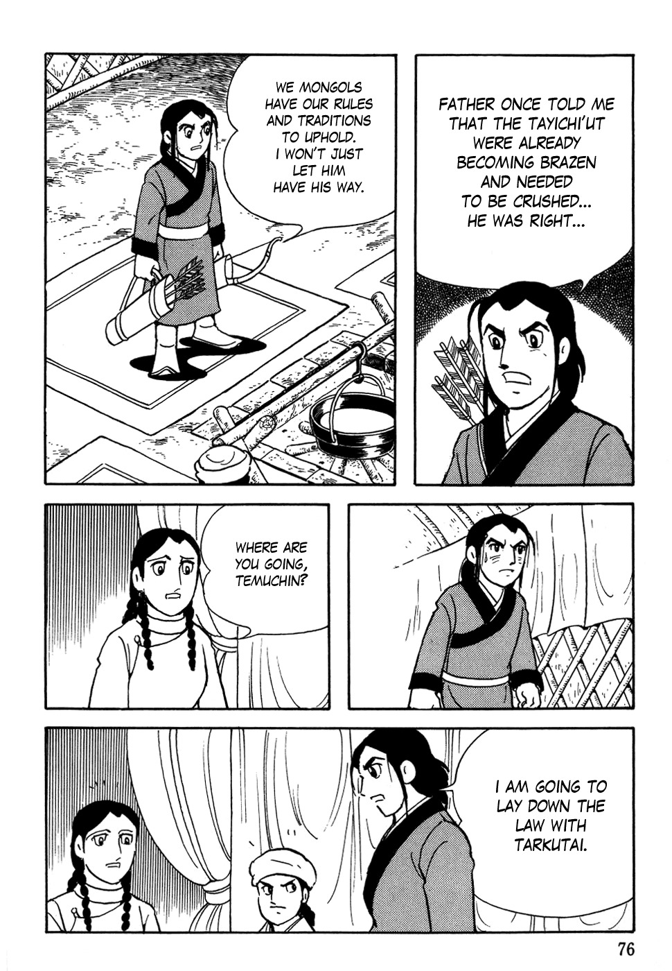 Chinggis Khan Chapter 3 page 8 - Chapter 3: The Abandoned Family