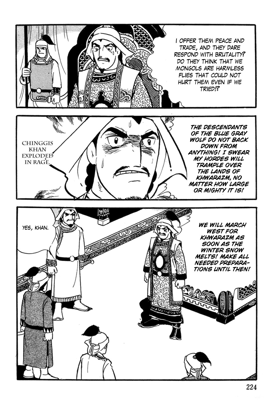 Chinggis Khan Chapter 41 page 12 - Chapter 41: Unknown Lands