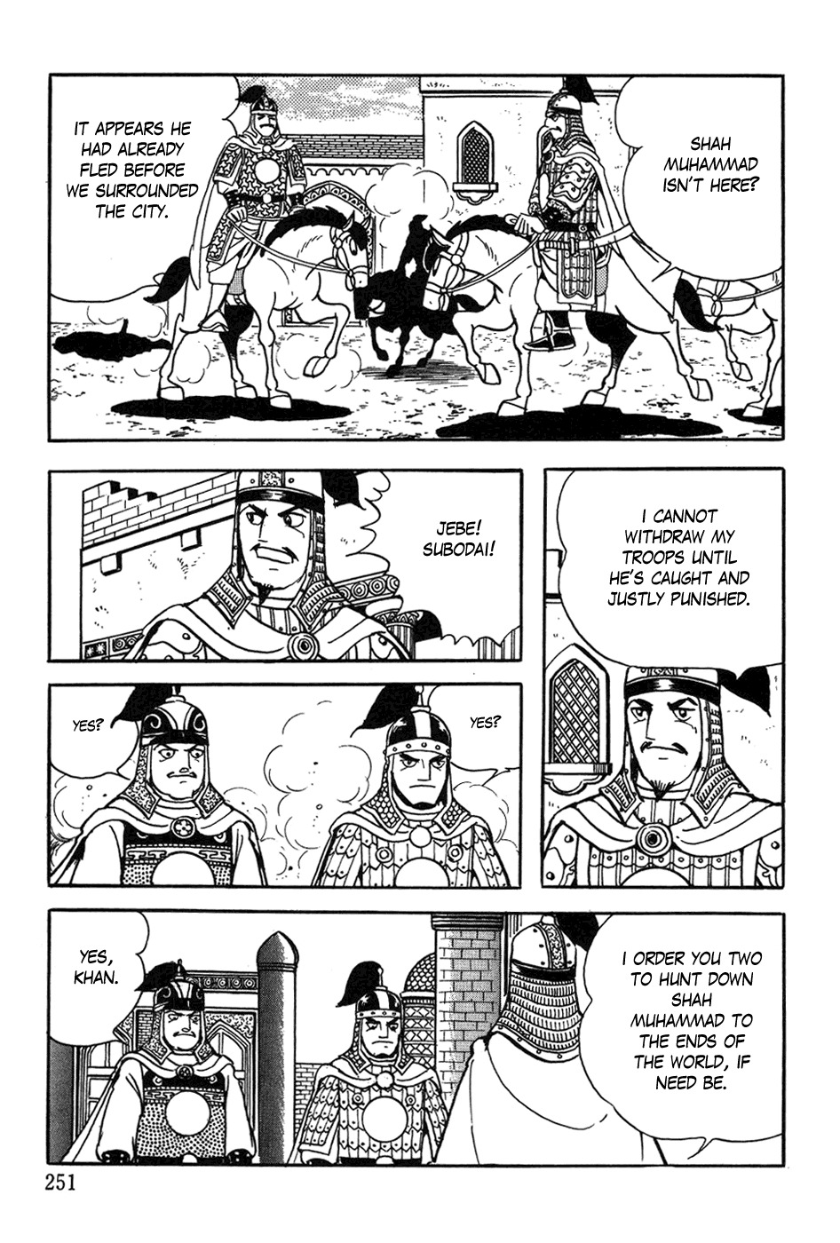 Chinggis Khan Chapter 41 page 39 - Chapter 41: Unknown Lands