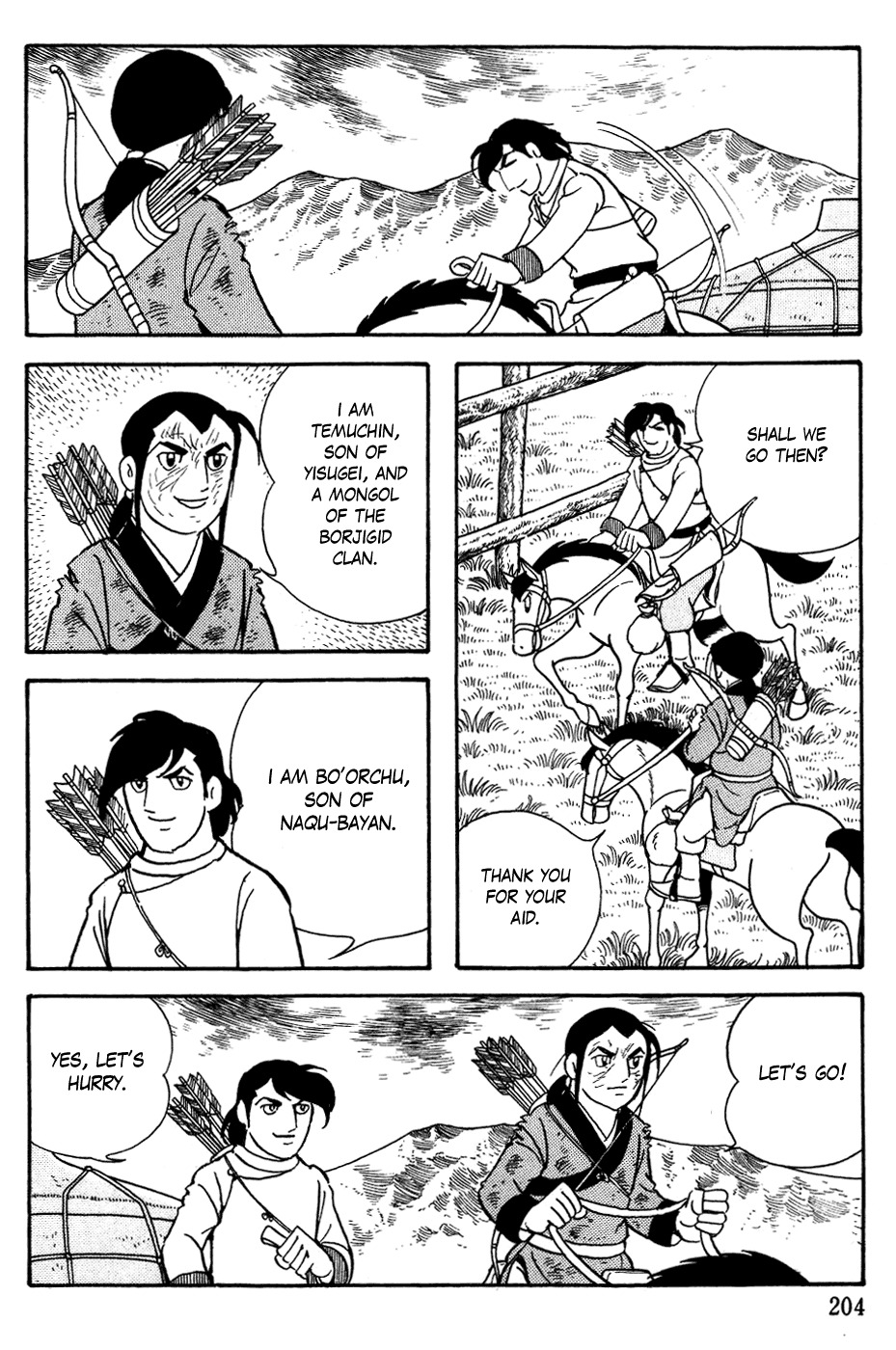 Chinggis Khan Chapter 6 page 10 - Chapter 6: A True Friend, Bo'orchu