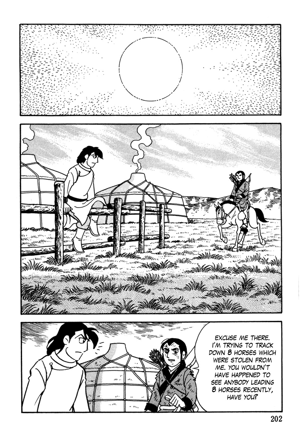 Chinggis Khan Chapter 6 page 8 - Chapter 6: A True Friend, Bo'orchu