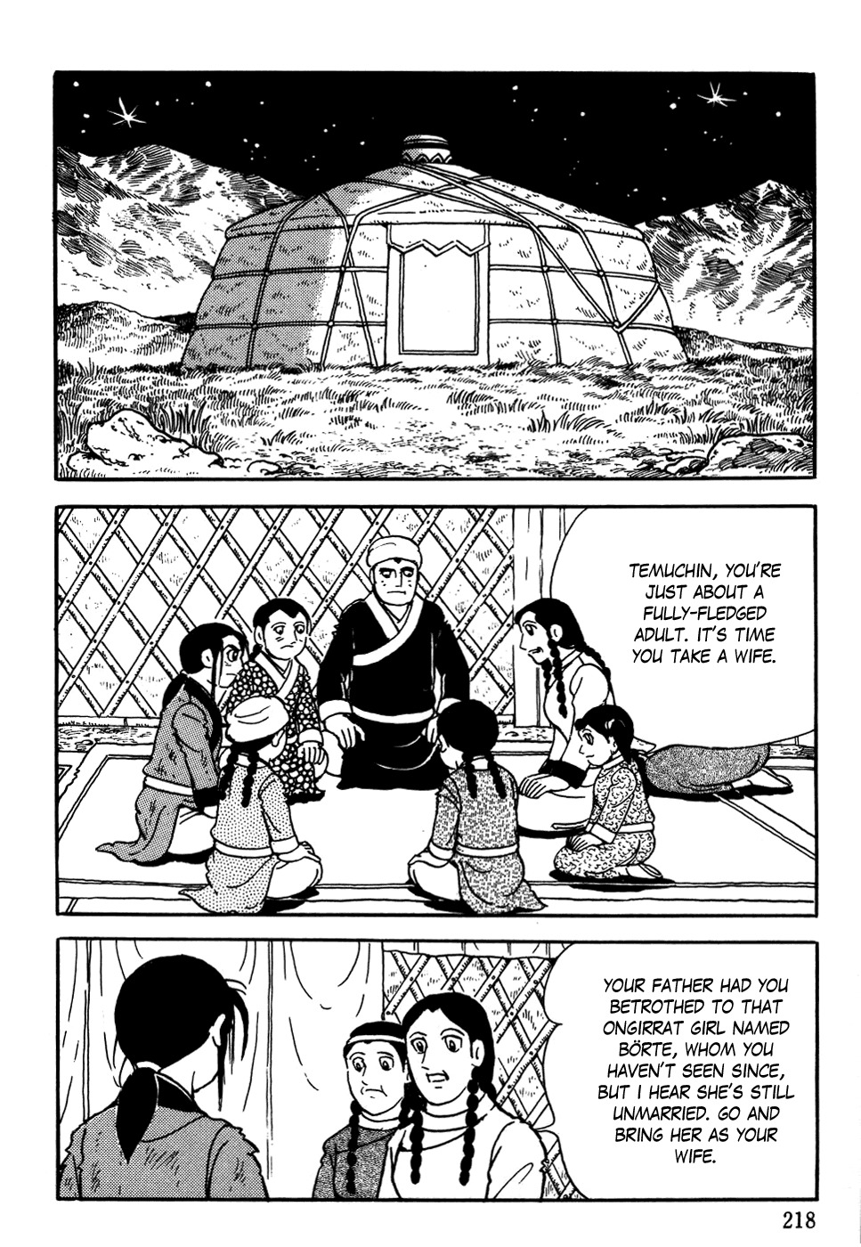 Chinggis Khan Chapter 7 page 2 - Chapter 7: A New Life