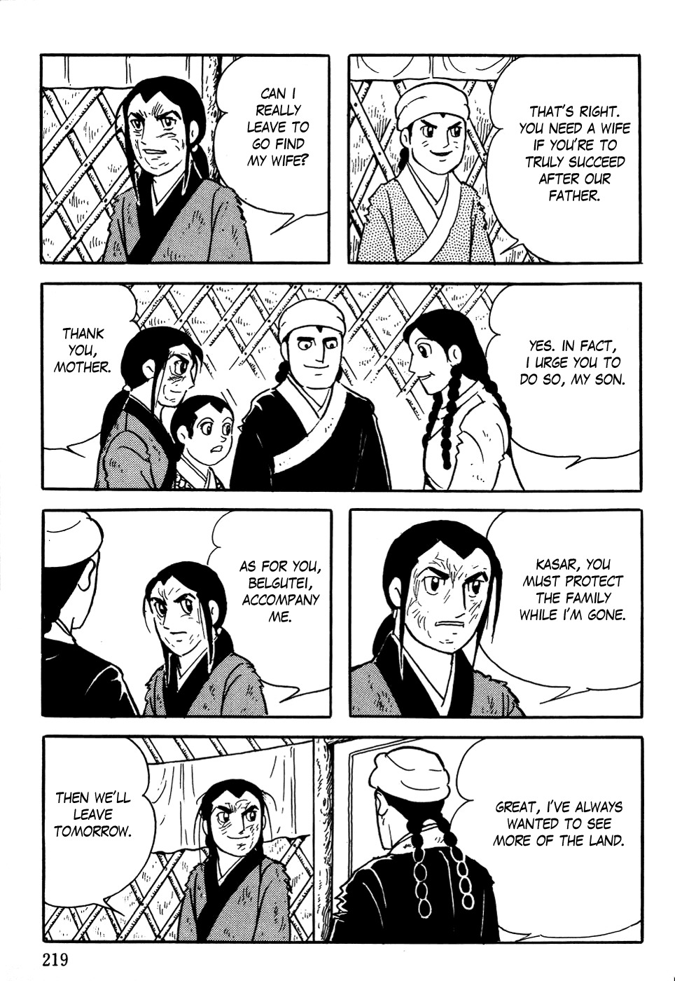 Chinggis Khan Chapter 7 page 3 - Chapter 7: A New Life