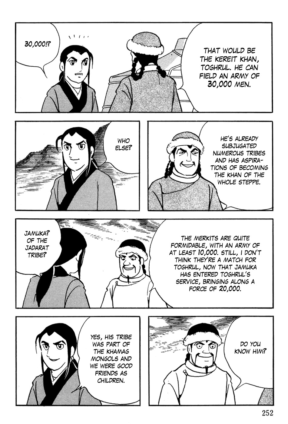 Chinggis Khan Chapter 7 page 36 - Chapter 7: A New Life