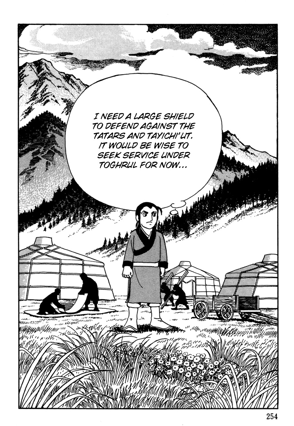 Chinggis Khan Chapter 7 page 38 - Chapter 7: A New Life