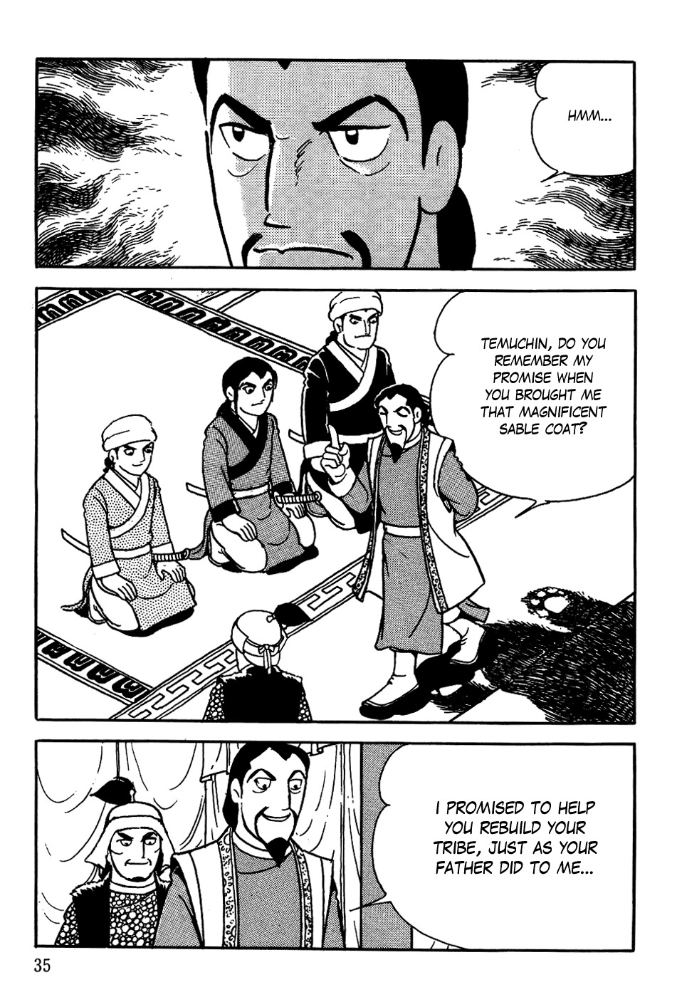 Chinggis Khan Chapter 9 page 37 - Chapter 9: Tooth for Tooth