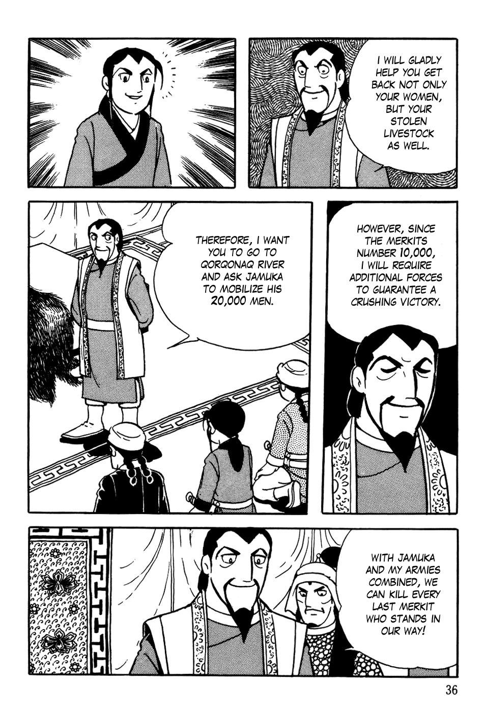 Chinggis Khan Chapter 9 page 38 - Chapter 9: Tooth for Tooth