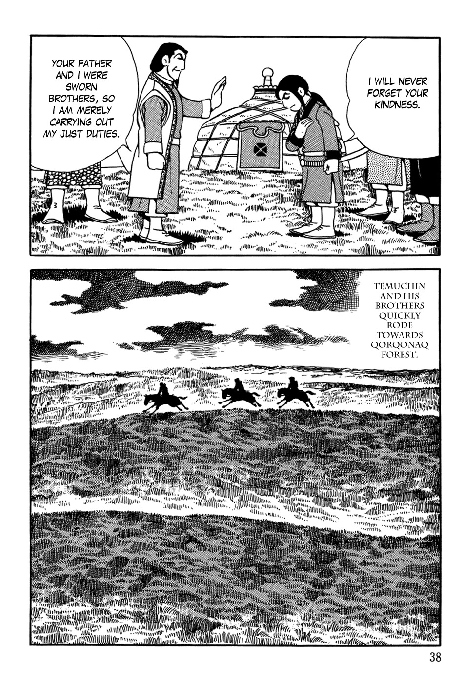 Chinggis Khan Chapter 9 page 40 - Chapter 9: Tooth for Tooth