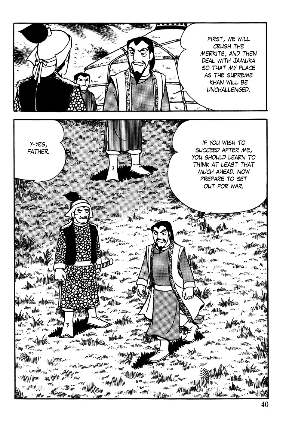 Chinggis Khan Chapter 9 page 42 - Chapter 9: Tooth for Tooth
