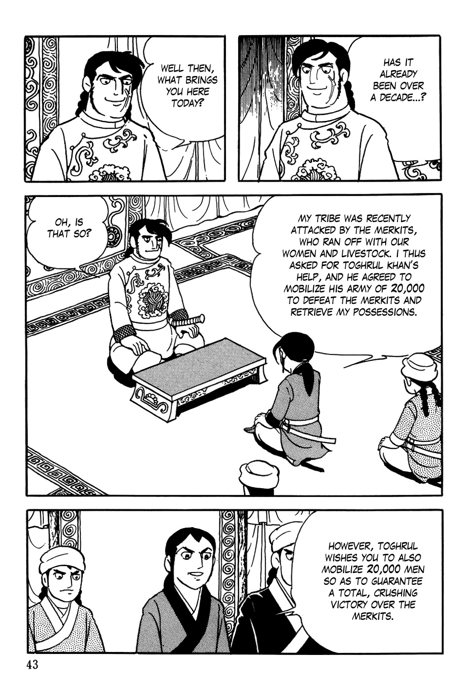 Chinggis Khan Chapter 9 page 45 - Chapter 9: Tooth for Tooth