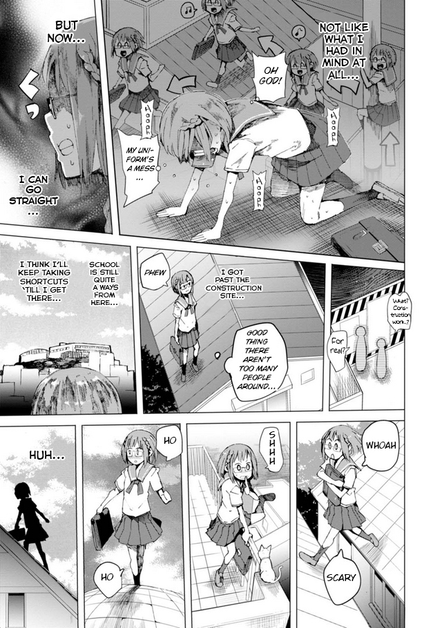 Chio-chan no Tsuugakuro Chapter 1 page 12 - Chapter 1: Cause School's Just Right Over There