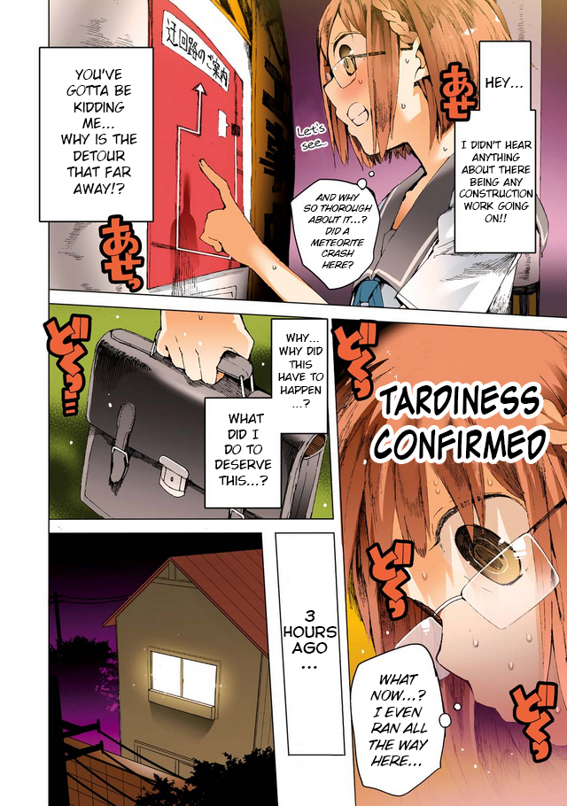 Chio-chan no Tsuugakuro Chapter 1 page 5 - Chapter 1: Cause School's Just Right Over There
