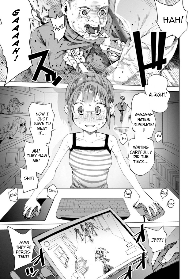 Chio-chan no Tsuugakuro Chapter 1 page 6 - Chapter 1: Cause School's Just Right Over There