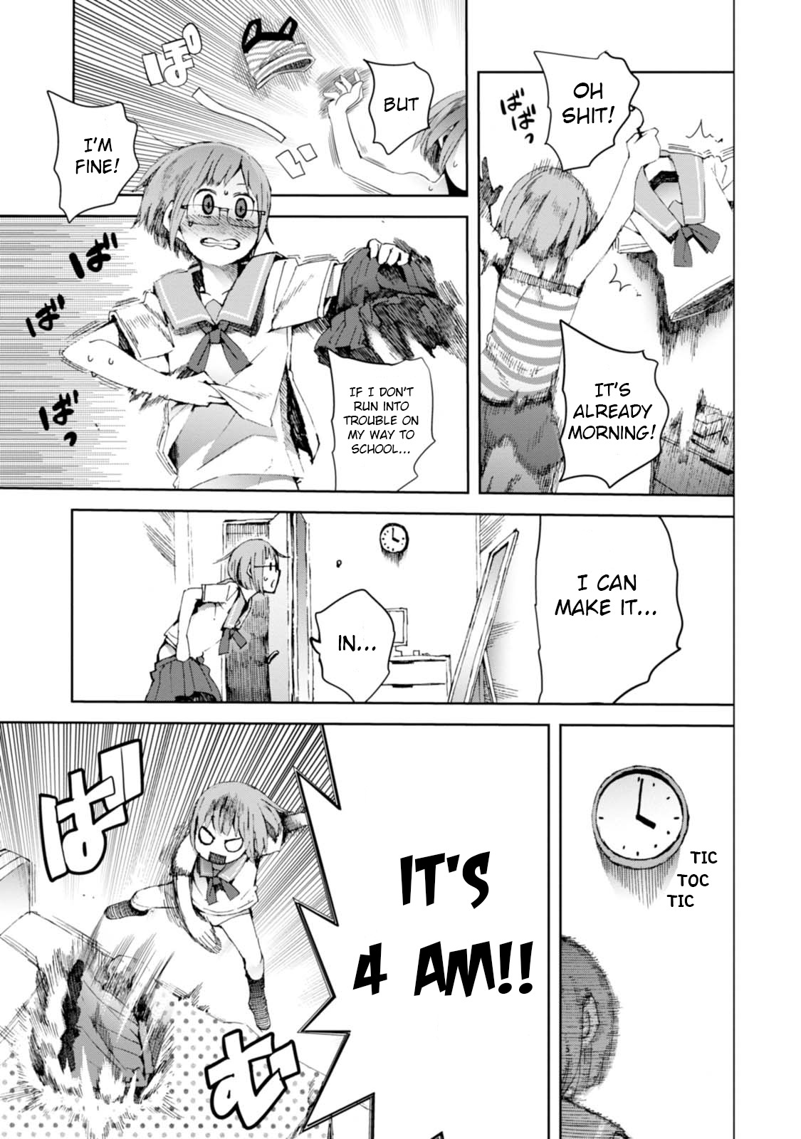 Chio-chan no Tsuugakuro Chapter 11 page 17 - Chapter 11: Chio-chan At The Dead Of The Night