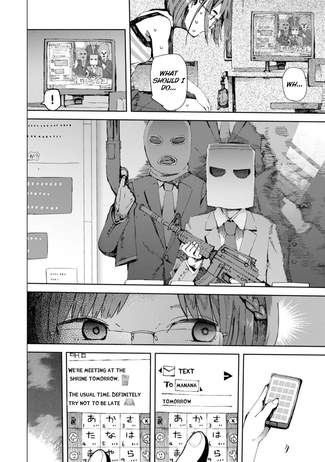 Chio-chan no Tsuugakuro Chapter 11 page 22 - Chapter 11: Chio-chan At The Dead Of The Night