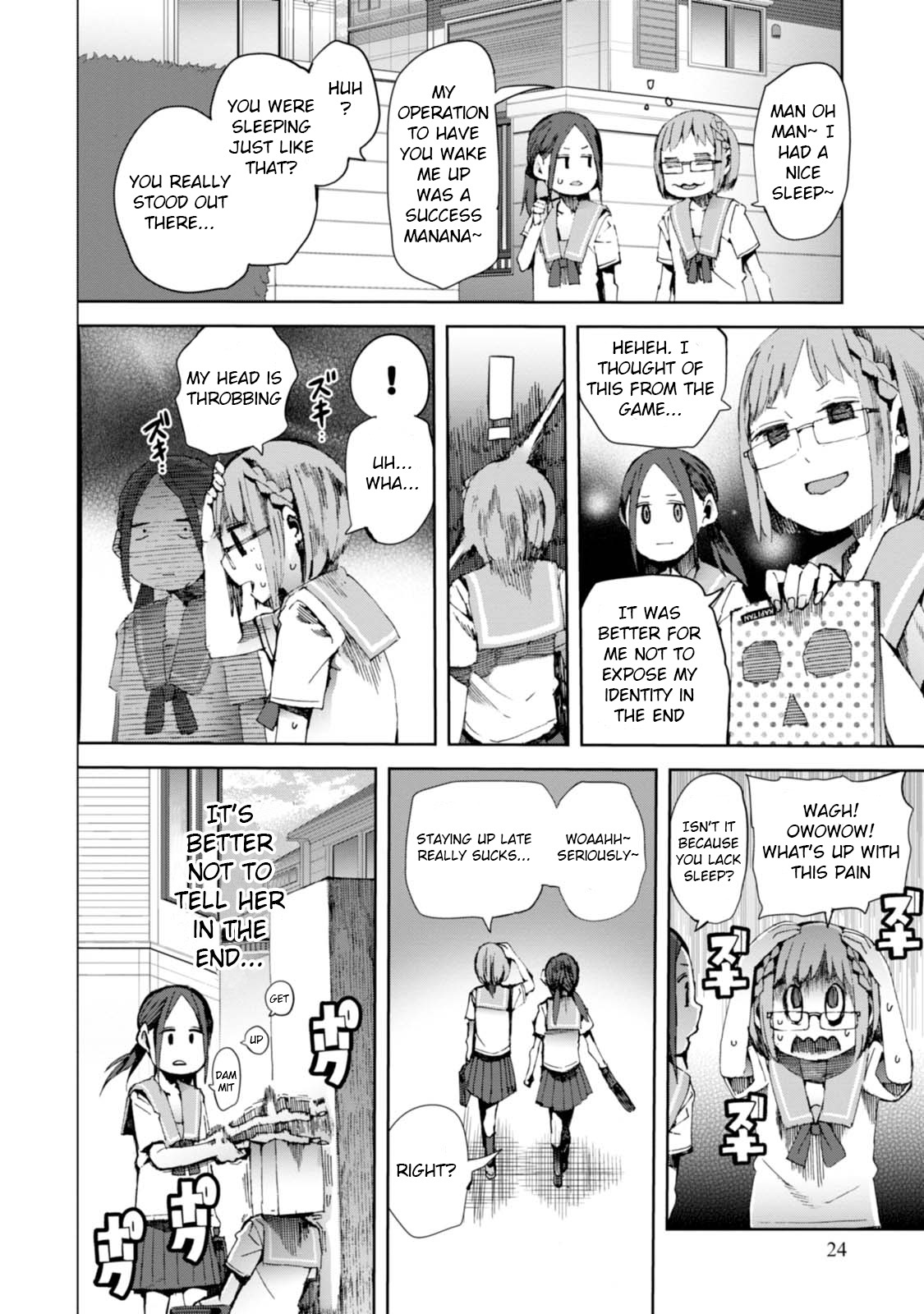 Chio-chan no Tsuugakuro Chapter 11 page 26 - Chapter 11: Chio-chan At The Dead Of The Night