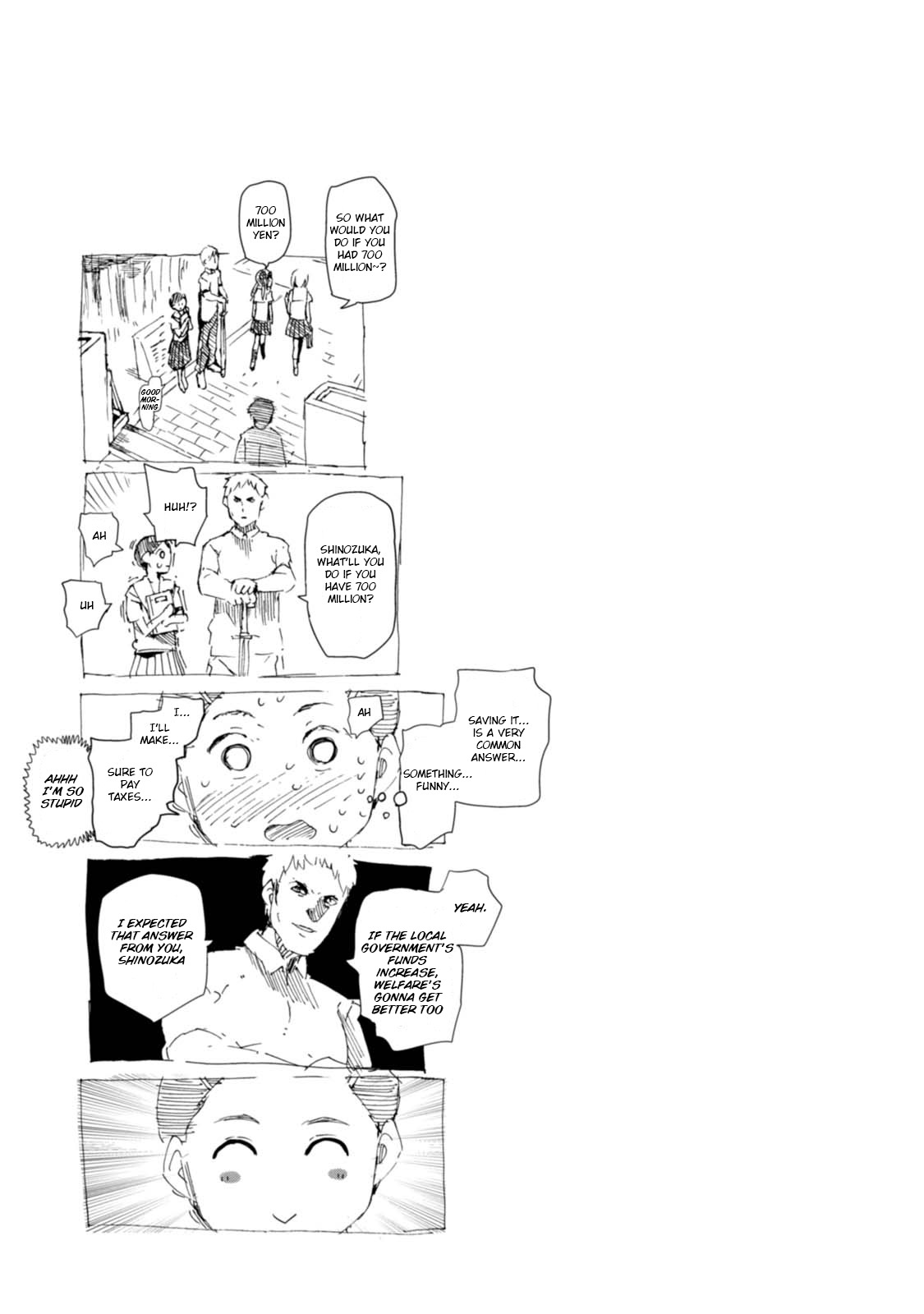 Chio-chan no Tsuugakuro Chapter 11 page 27 - Chapter 11: Chio-chan At The Dead Of The Night