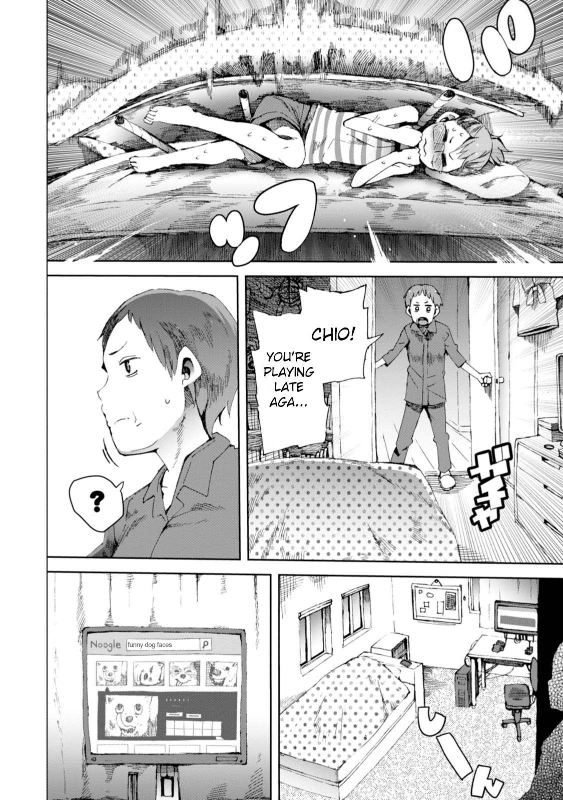Chio-chan no Tsuugakuro Chapter 11 page 8 - Chapter 11: Chio-chan At The Dead Of The Night