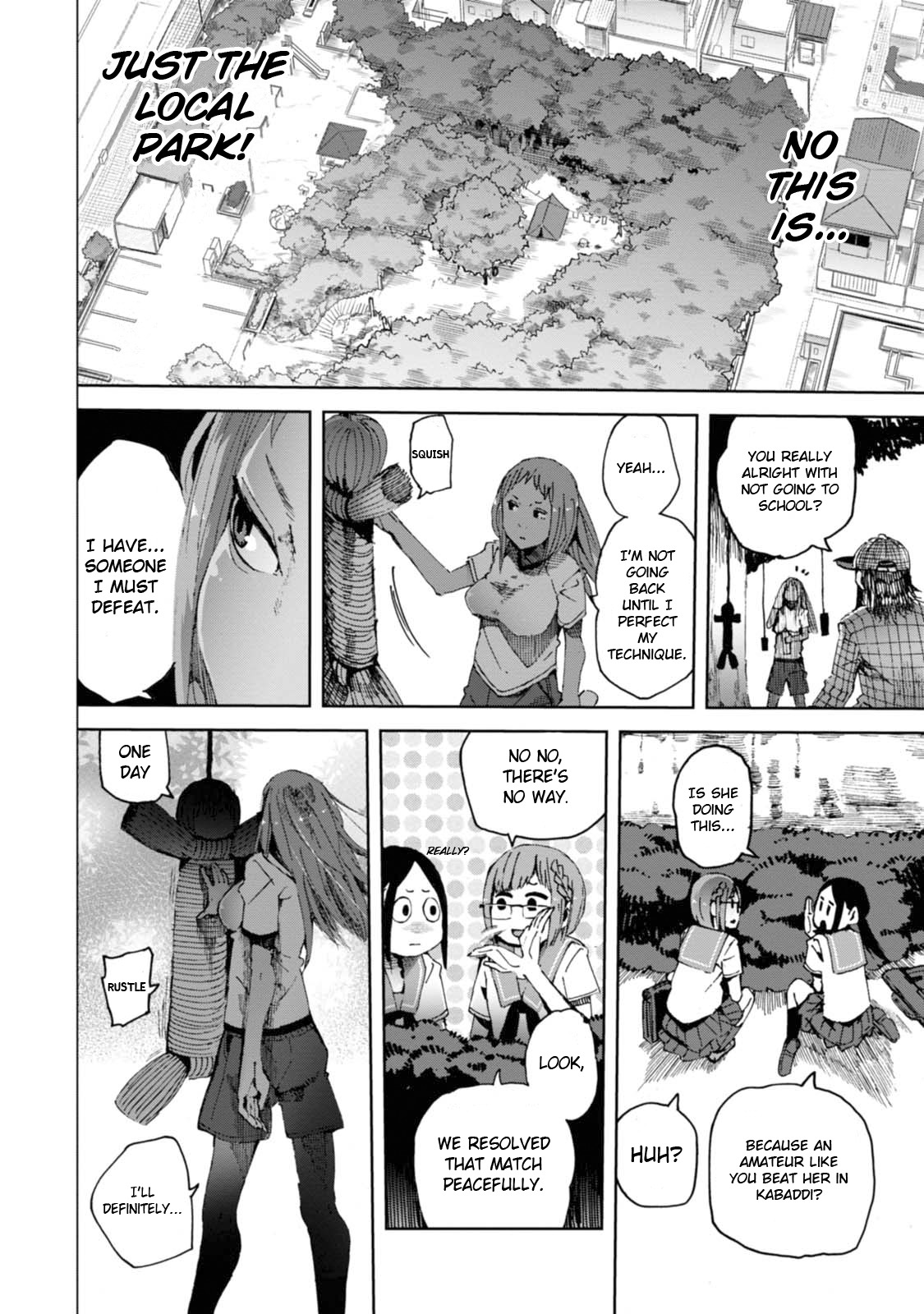 Chio-chan no Tsuugakuro Chapter 12 page 6 - Chapter 12: Their Own Paths