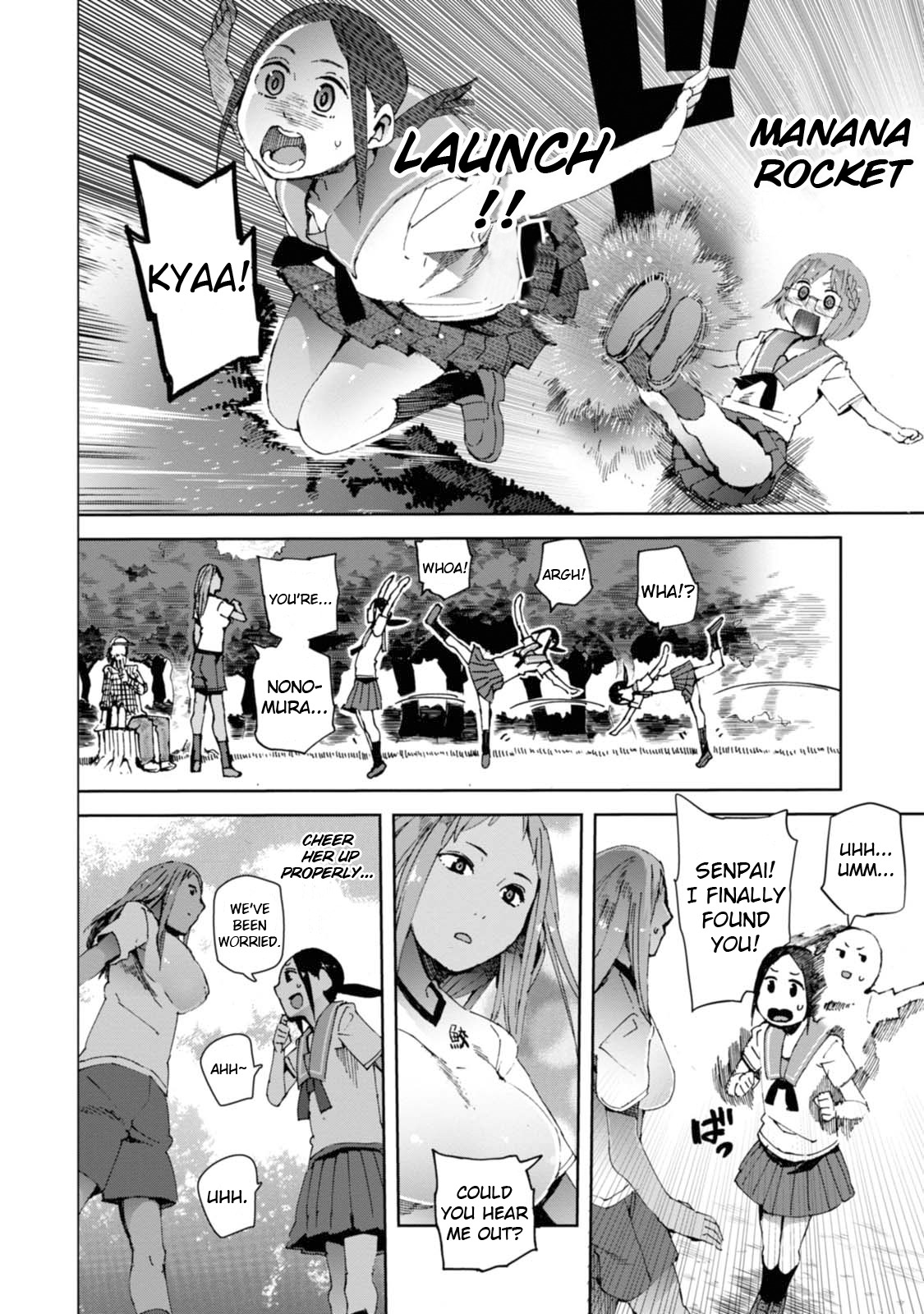 Chio-chan no Tsuugakuro Chapter 12 page 8 - Chapter 12: Their Own Paths