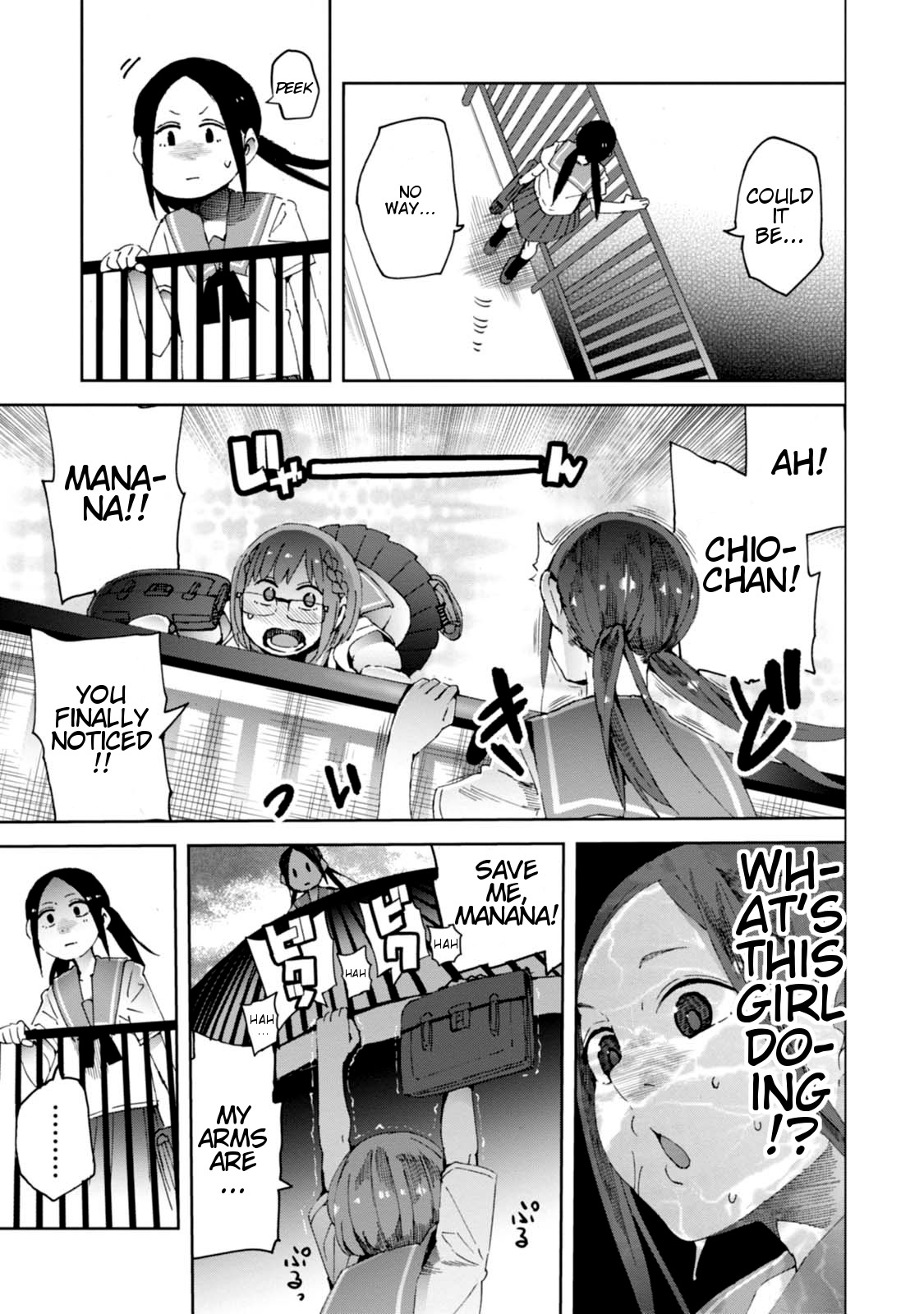 Chio-chan no Tsuugakuro Chapter 13 page 13 - Chapter 13: Chio-chan Eludes