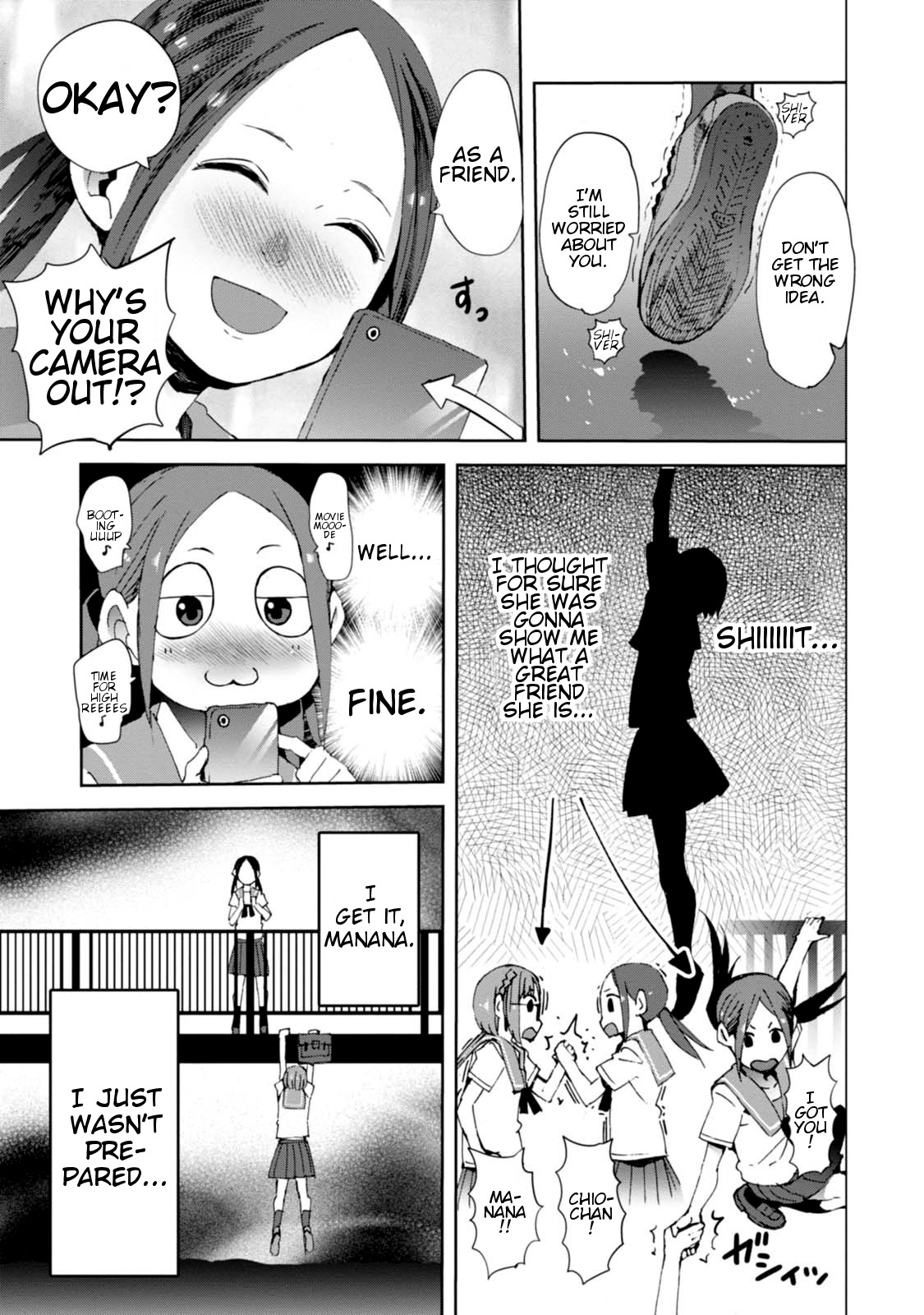 Chio-chan no Tsuugakuro Chapter 13 page 15 - Chapter 13: Chio-chan Eludes