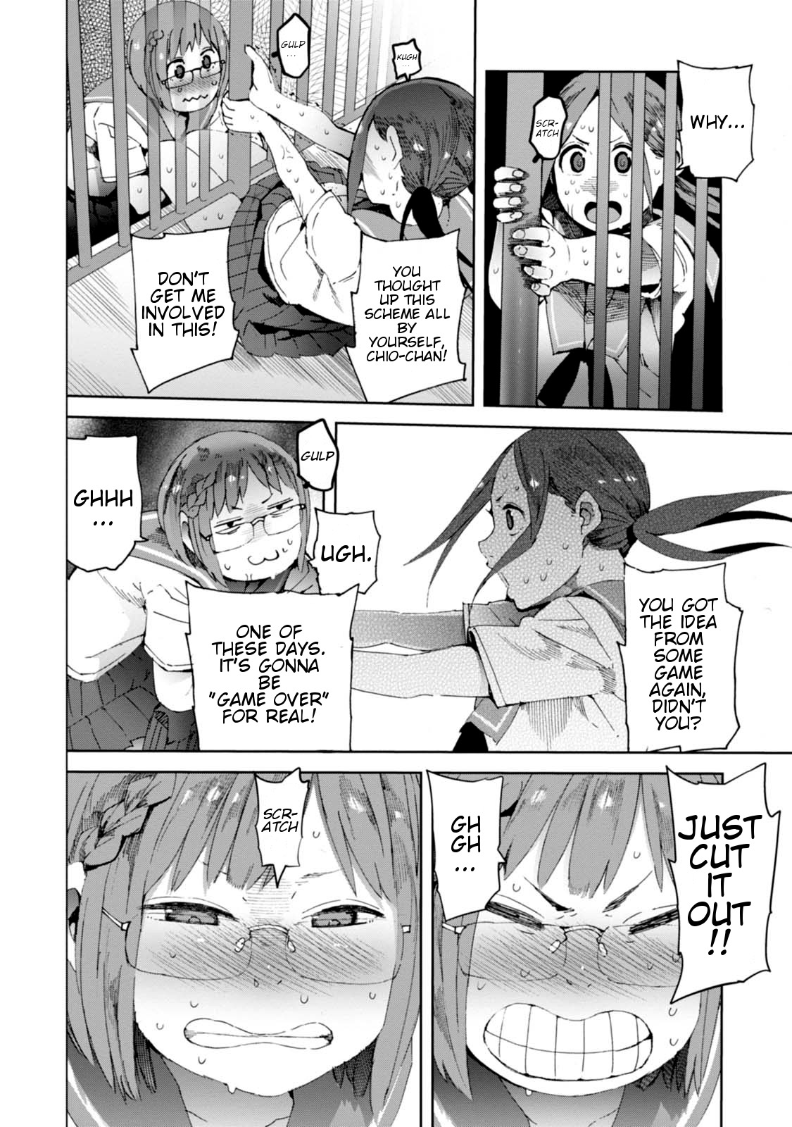 Chio-chan no Tsuugakuro Chapter 13 page 20 - Chapter 13: Chio-chan Eludes