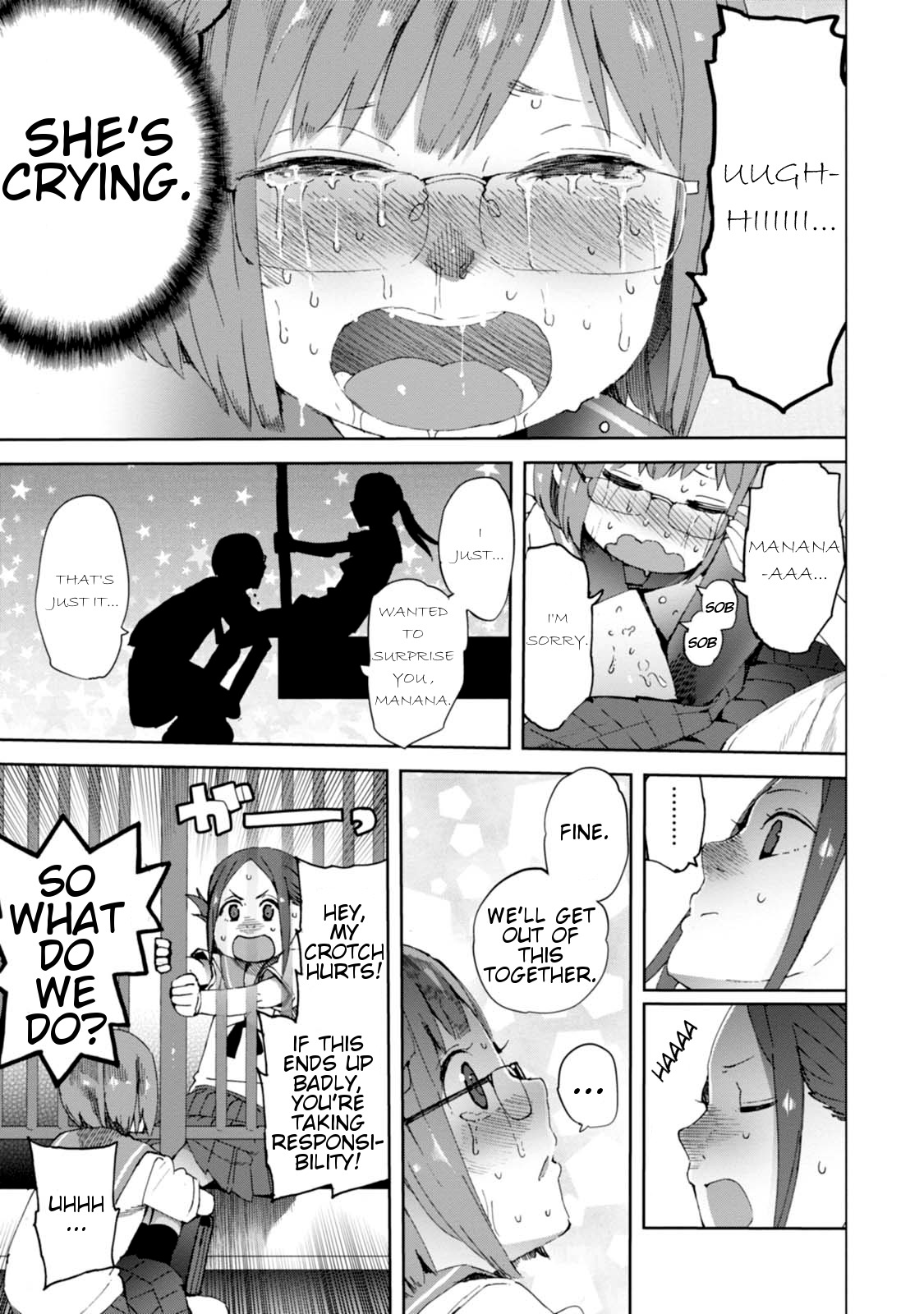 Chio-chan no Tsuugakuro Chapter 13 page 21 - Chapter 13: Chio-chan Eludes