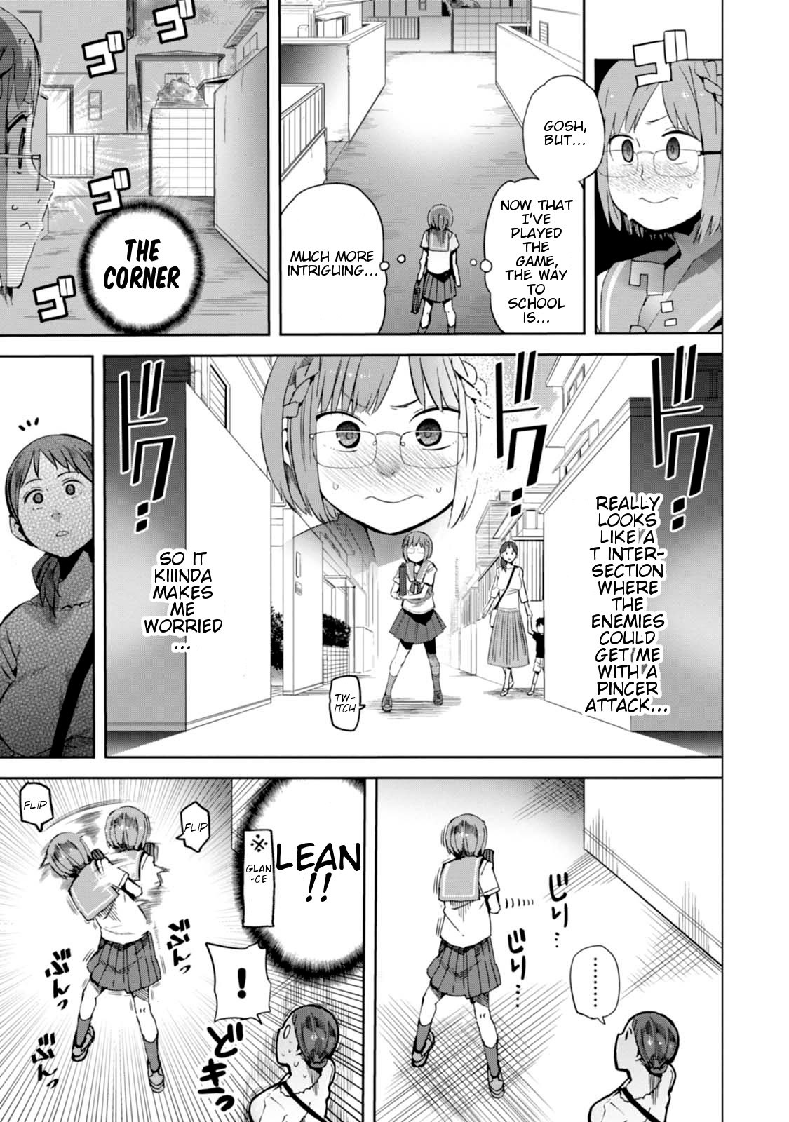 Chio-chan no Tsuugakuro Chapter 13 page 3 - Chapter 13: Chio-chan Eludes