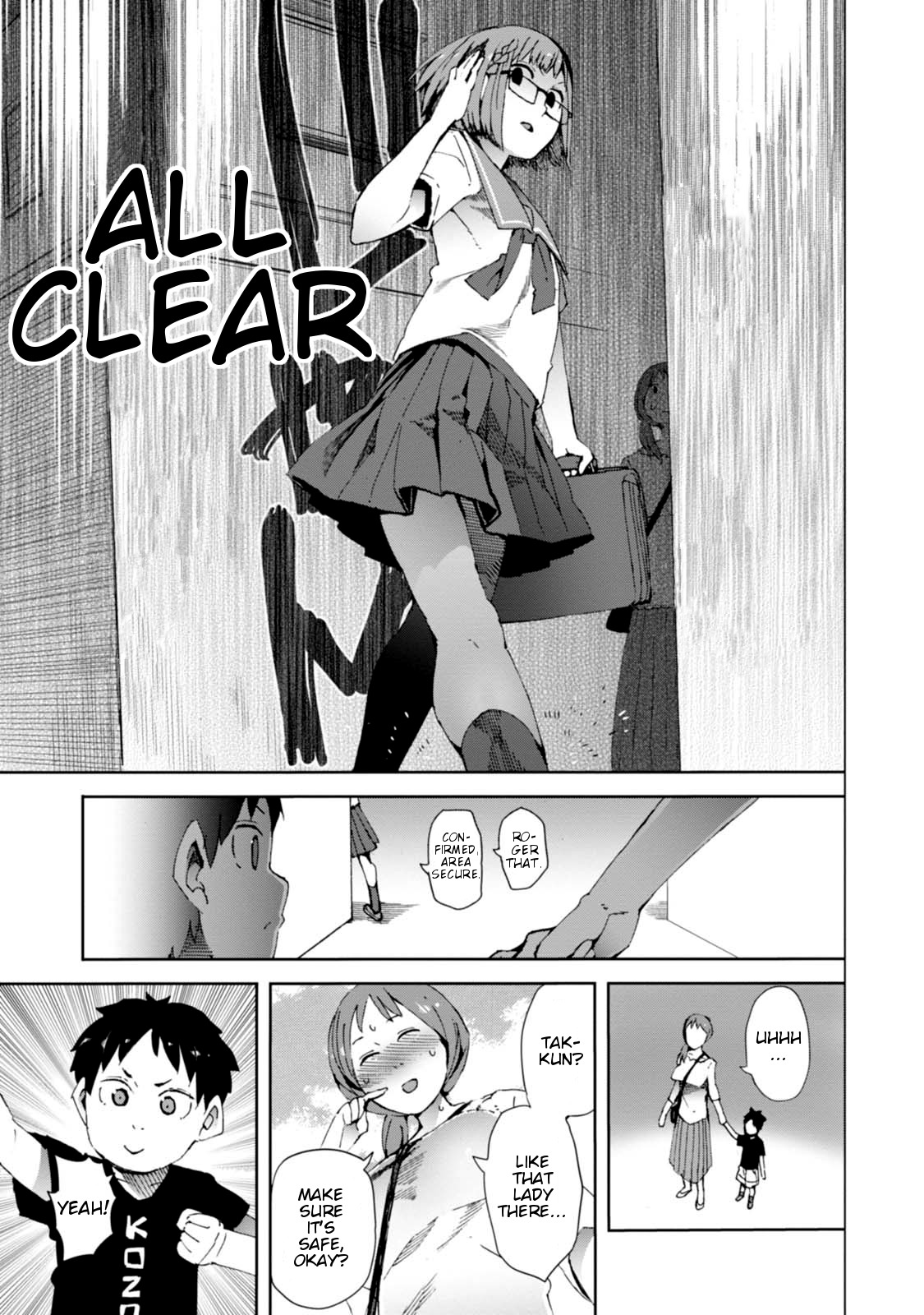 Chio-chan no Tsuugakuro Chapter 13 page 5 - Chapter 13: Chio-chan Eludes